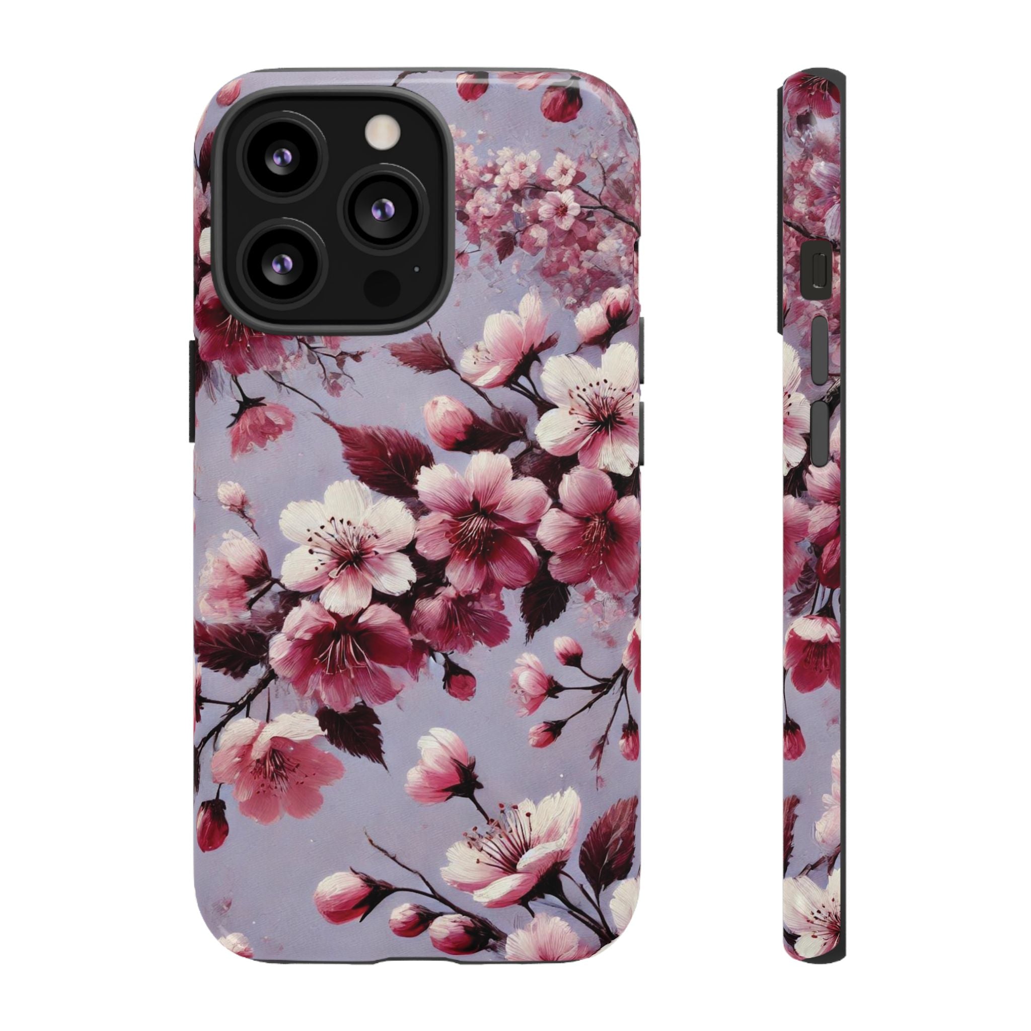 Lavender Floral Phone Case | Fall-Inspired Protective Cover for iPhone, Samsung & Pixel – Perfect Gift for Her