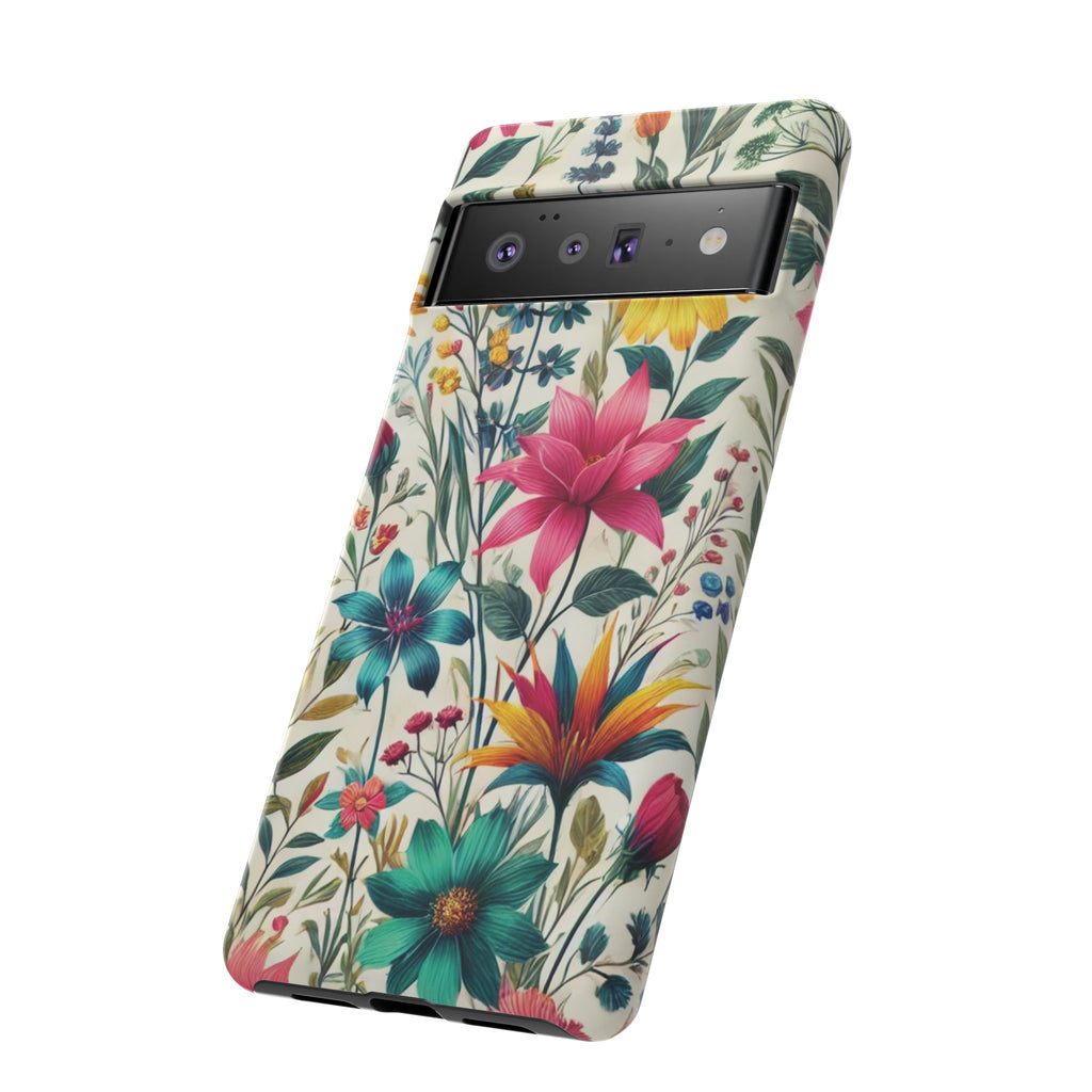Wildflowers Boho Chic Design Phone Case - Stylish, Protective Cover for All Models Gift for Mom Accessory Gift for Her