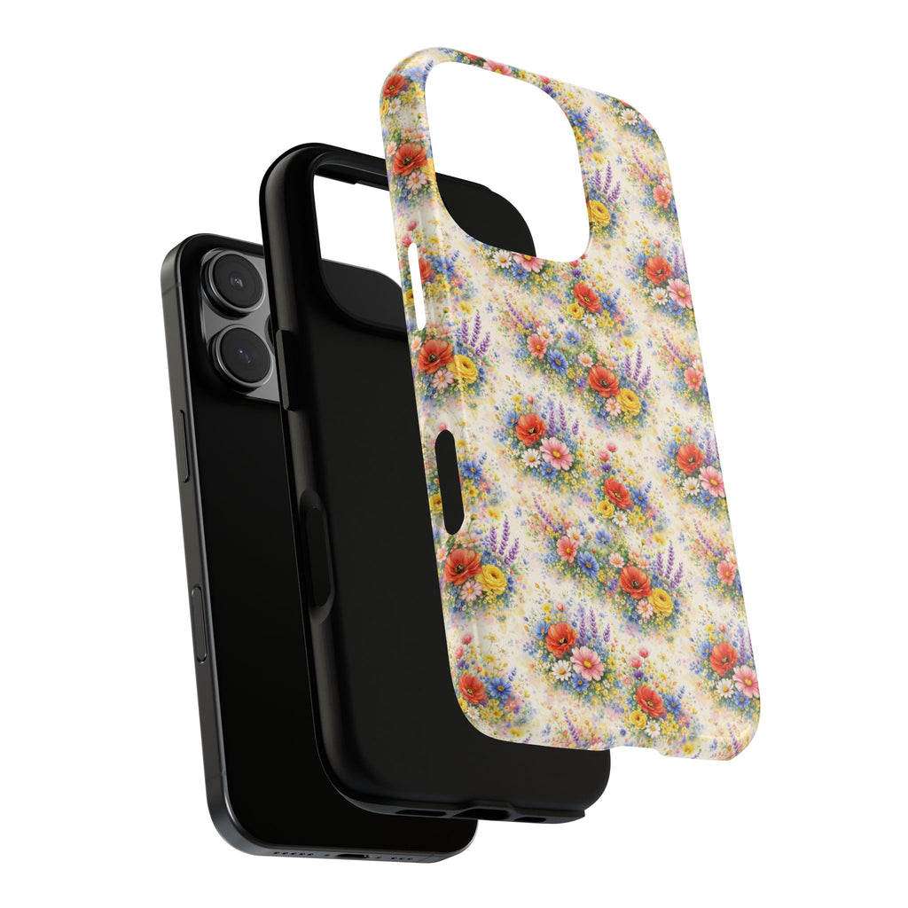 Watercolor Wildflowers Phone Case — Tough Cases
