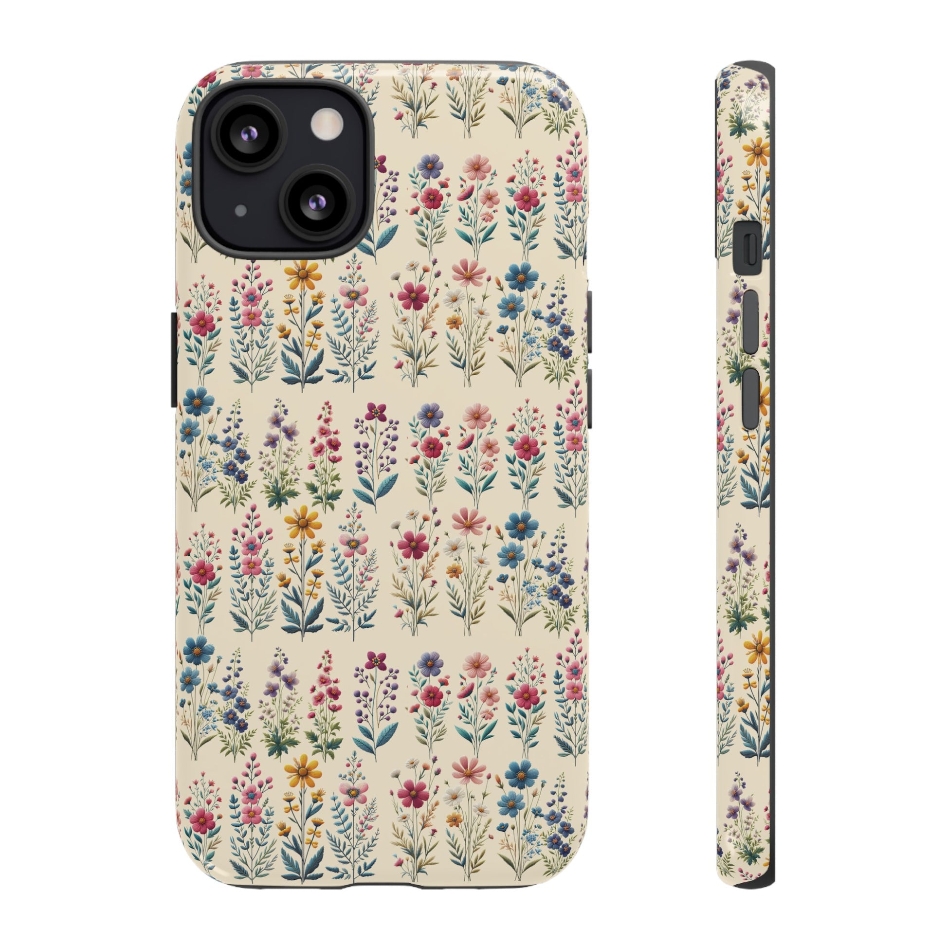 Best Beautiful Wildflower Phone Case Floral Design for iPhone, Galaxy, and Google Durable Protection Gift for Her Case iPhone 15, Samsung iPhone Gift for Her