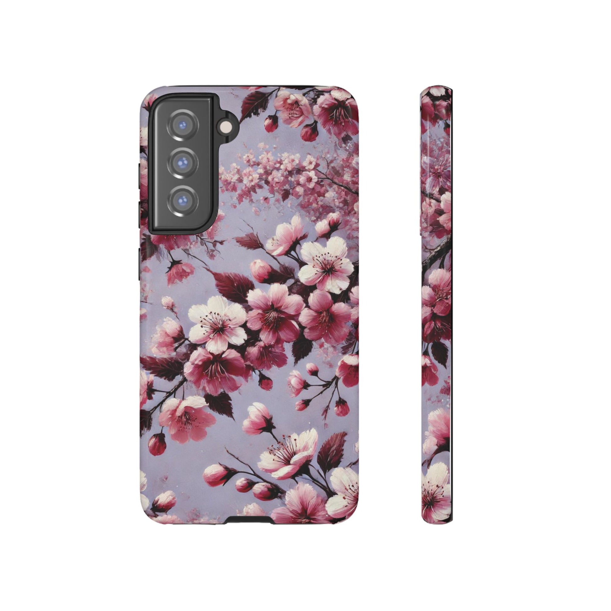 Lavender Floral Fall Phone Case for iPhone 16 pro15 14 13 12  21 23 Samsung, and Pixel | Stylish Protective Cover Gift for Her Perfect for Floral Lover