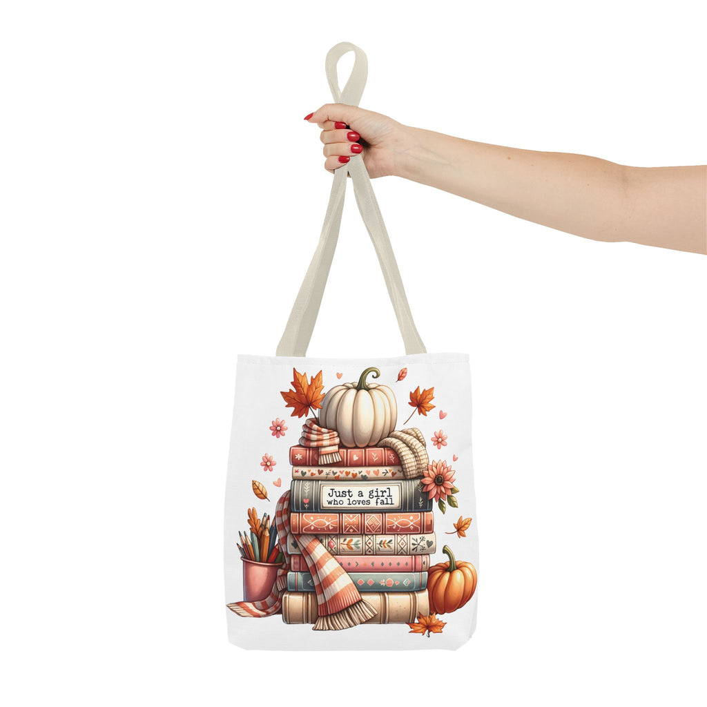 Fall Books Tote Bag - Autumn Accessory for Book Lovers - MRSBYVALLE