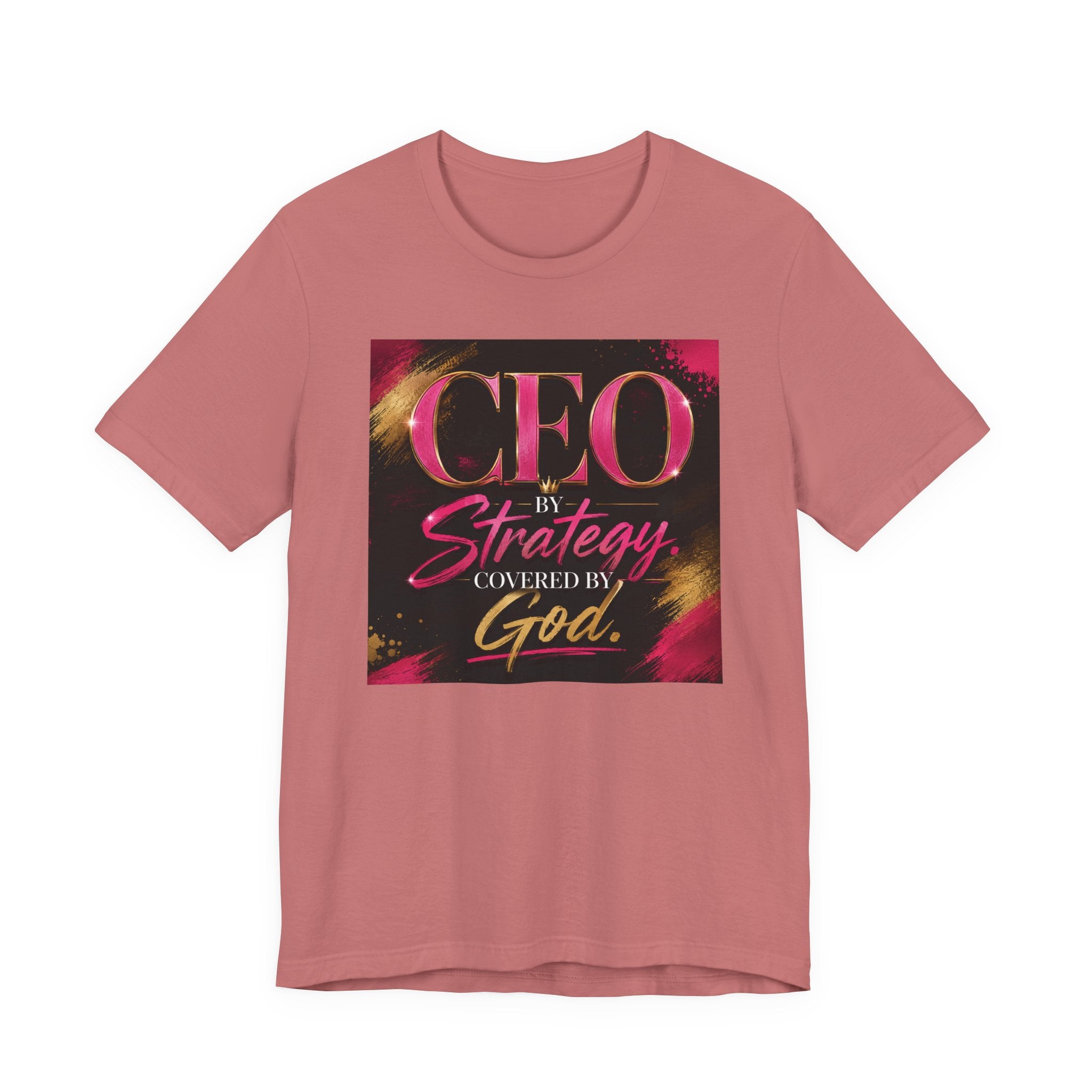 T-Shirt Femme CEO by Strategy by Covered by GOD Leader Entrepreneur