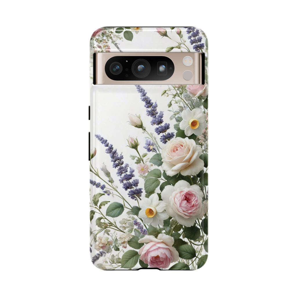 Boho Floral Fall Phone Case for iPhone 16 pro15 14 13 12  21 23 Samsung, and Pixel | Stylish Protective Cover Gift for Her Perfect for Floral Lover