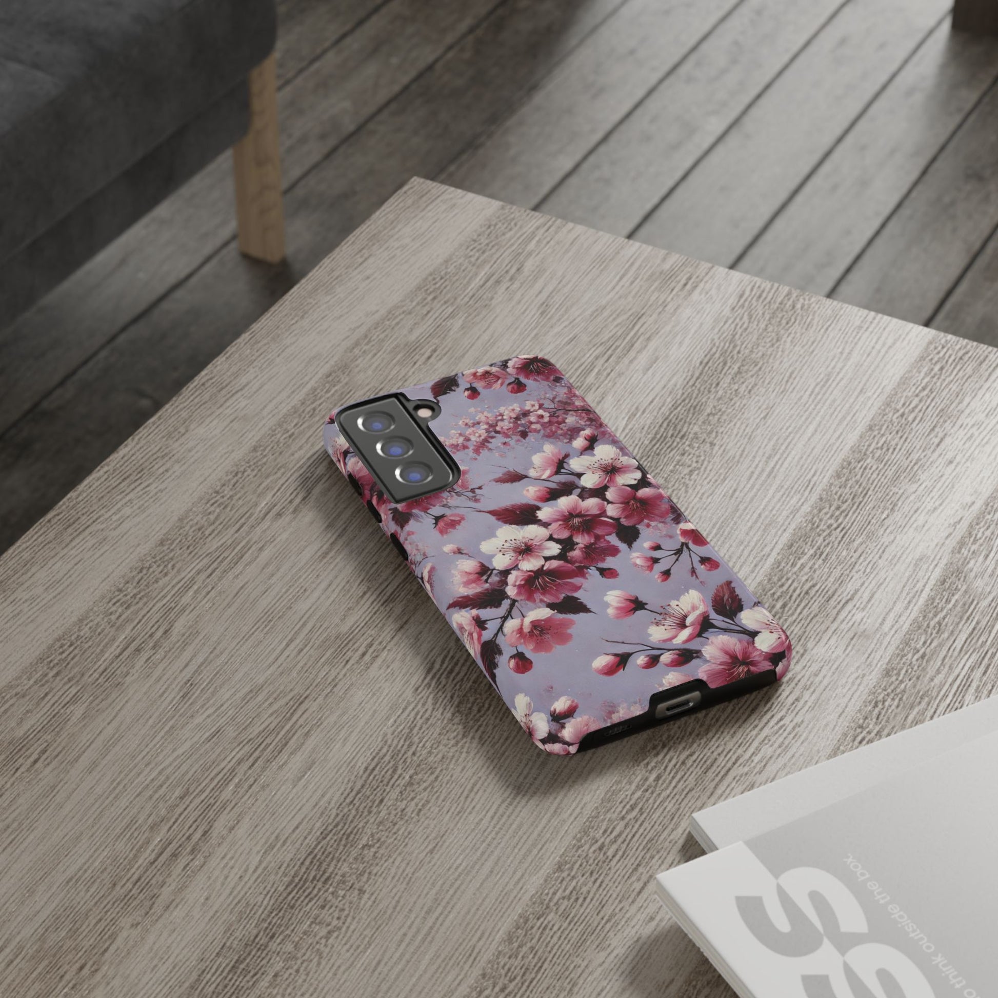 Lavender Floral Fall Phone Case for iPhone 16 pro15 14 13 12  21 23 Samsung, and Pixel | Stylish Protective Cover Gift for Her Perfect for Floral Lover - MRSBYVALLE
