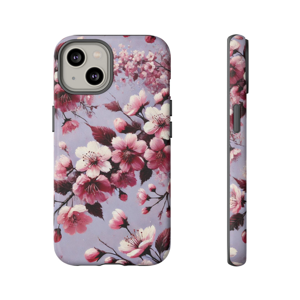 Lavender Floral Phone Case | Fall-Inspired Protective Cover for iPhone, Samsung & Pixel – Perfect Gift for Her