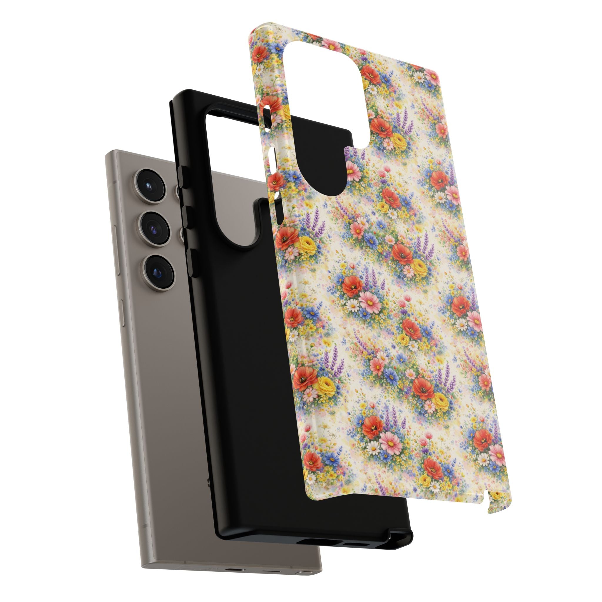 Watercolor Wildflowers Phone Case — Tough Cases