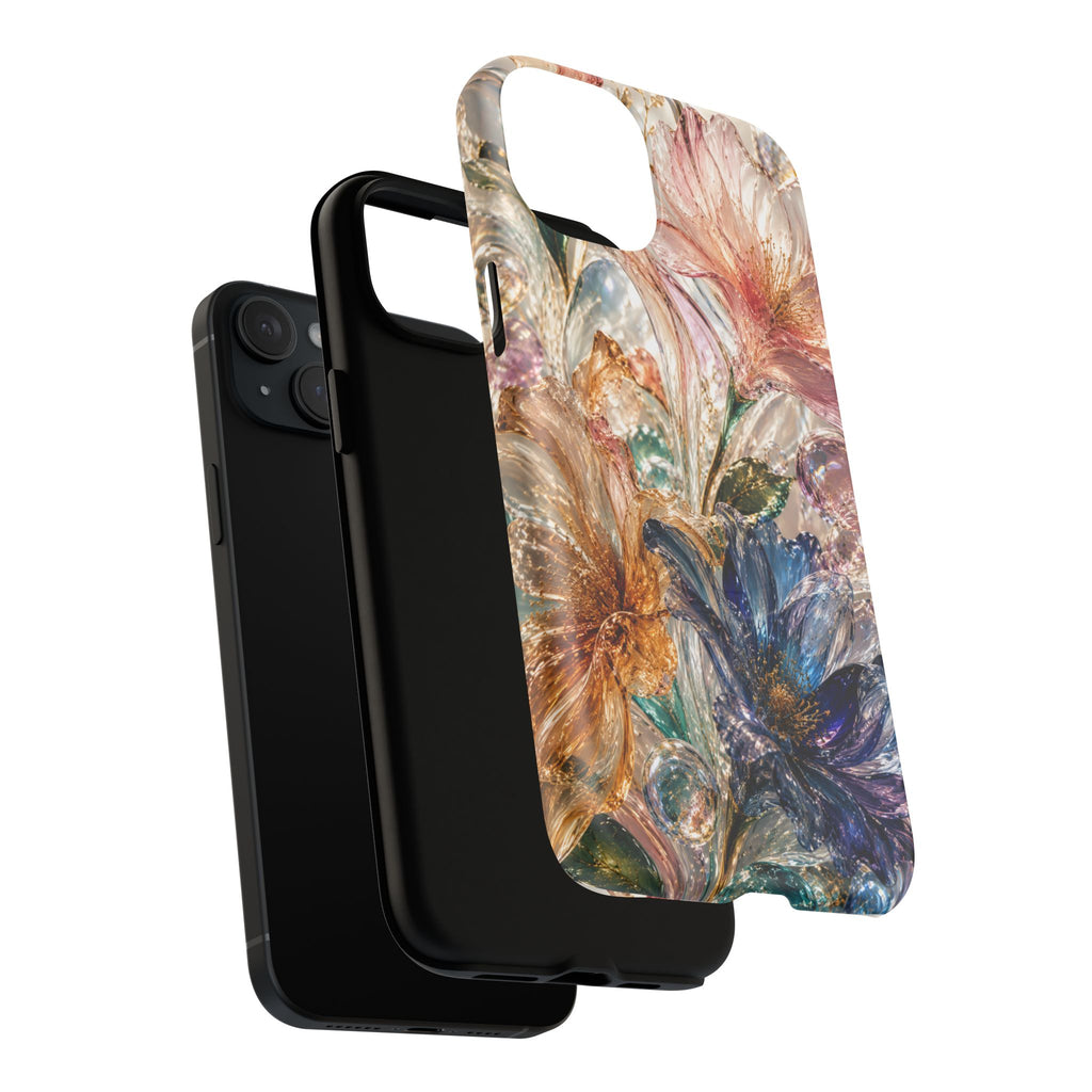 Watercolor Floral Artwork phone case | Tough Magnetic Cases