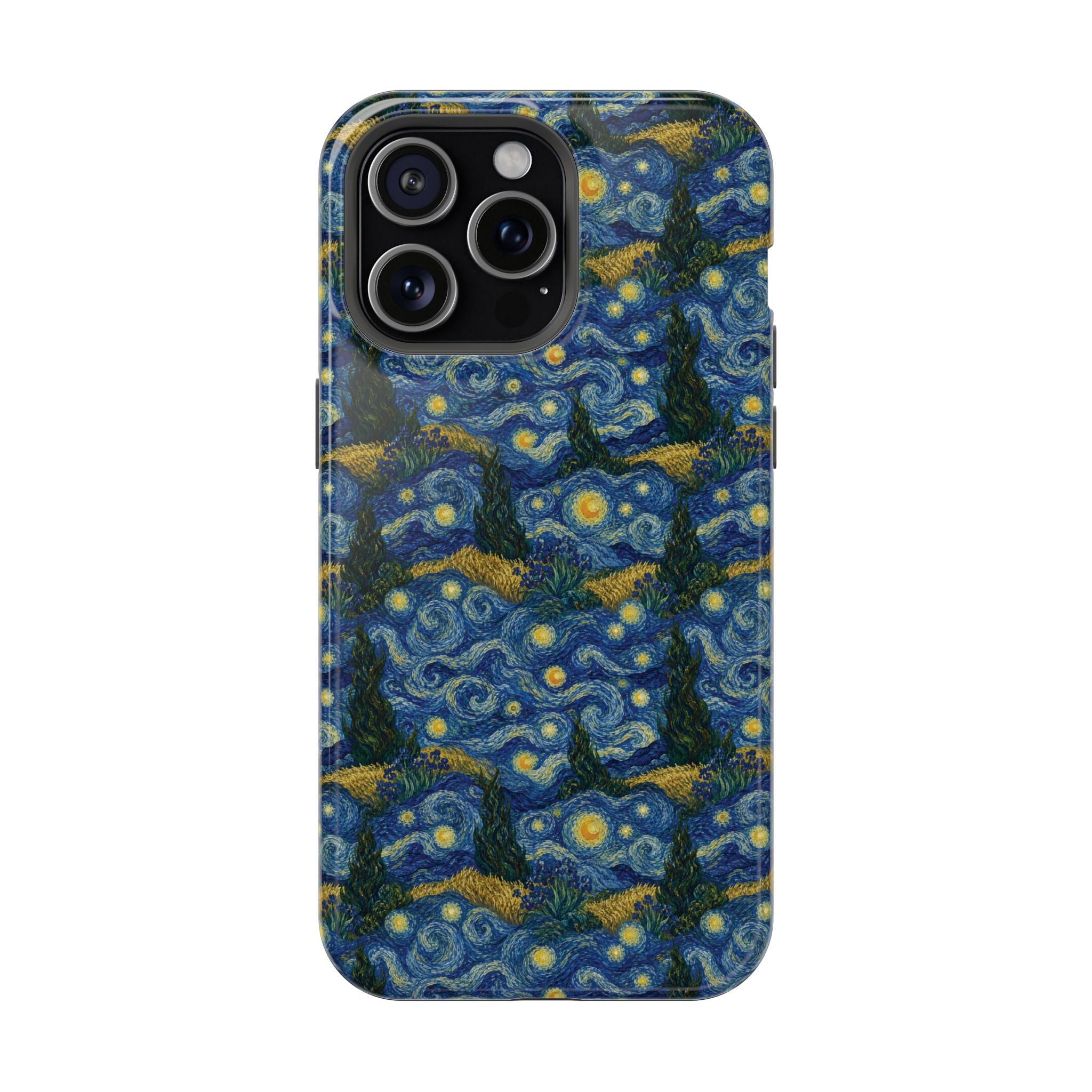 Coque de téléphone magnétique Van Gogh Illusion — Design élégant, résistant aux chocs, pour les amateurs d'art