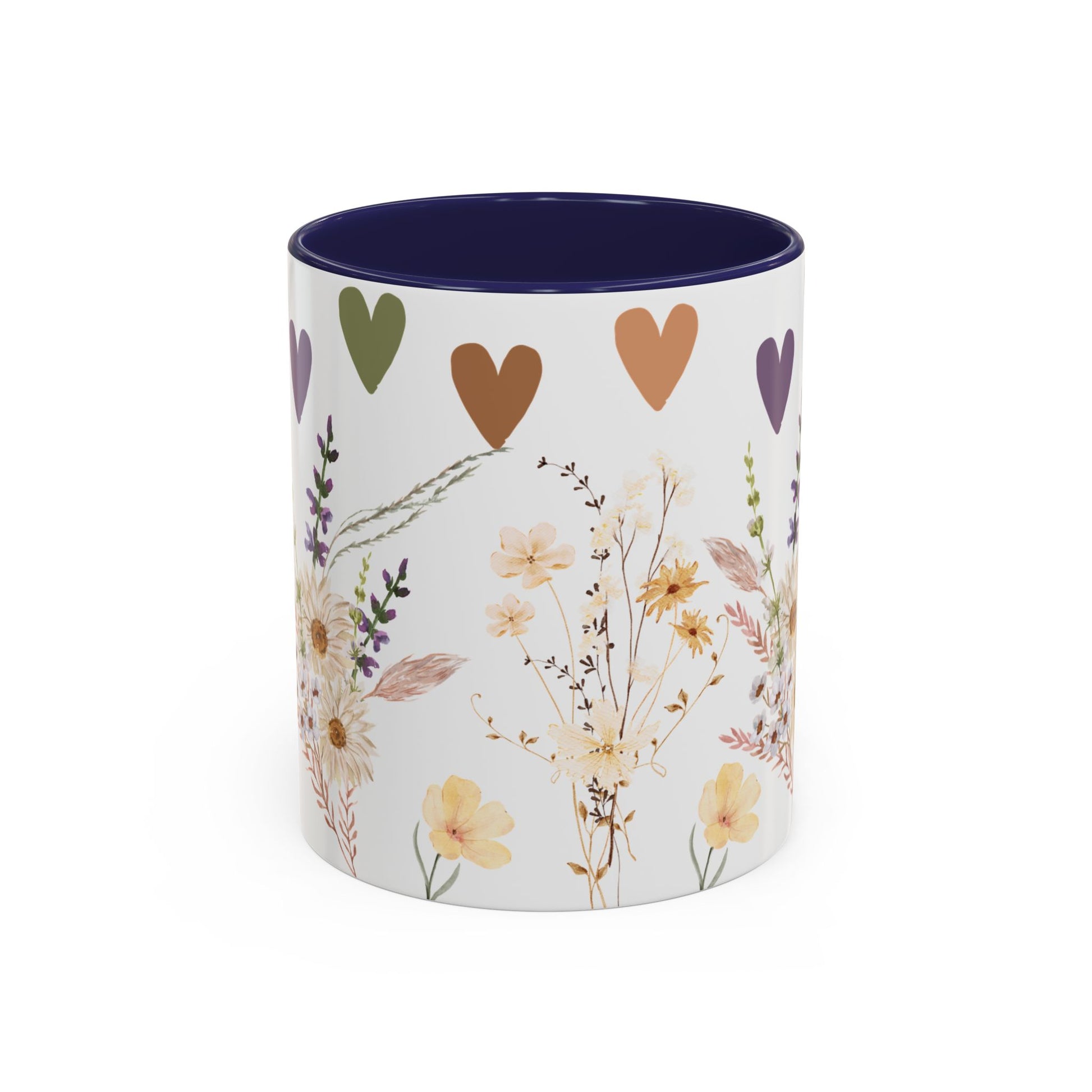 Wildflower Ceramic Mug Elegant Gift for Coffee or Tea Lovers Perfect for Mothers Day Birthdays and Adding Charm to Any Kitchen Gift