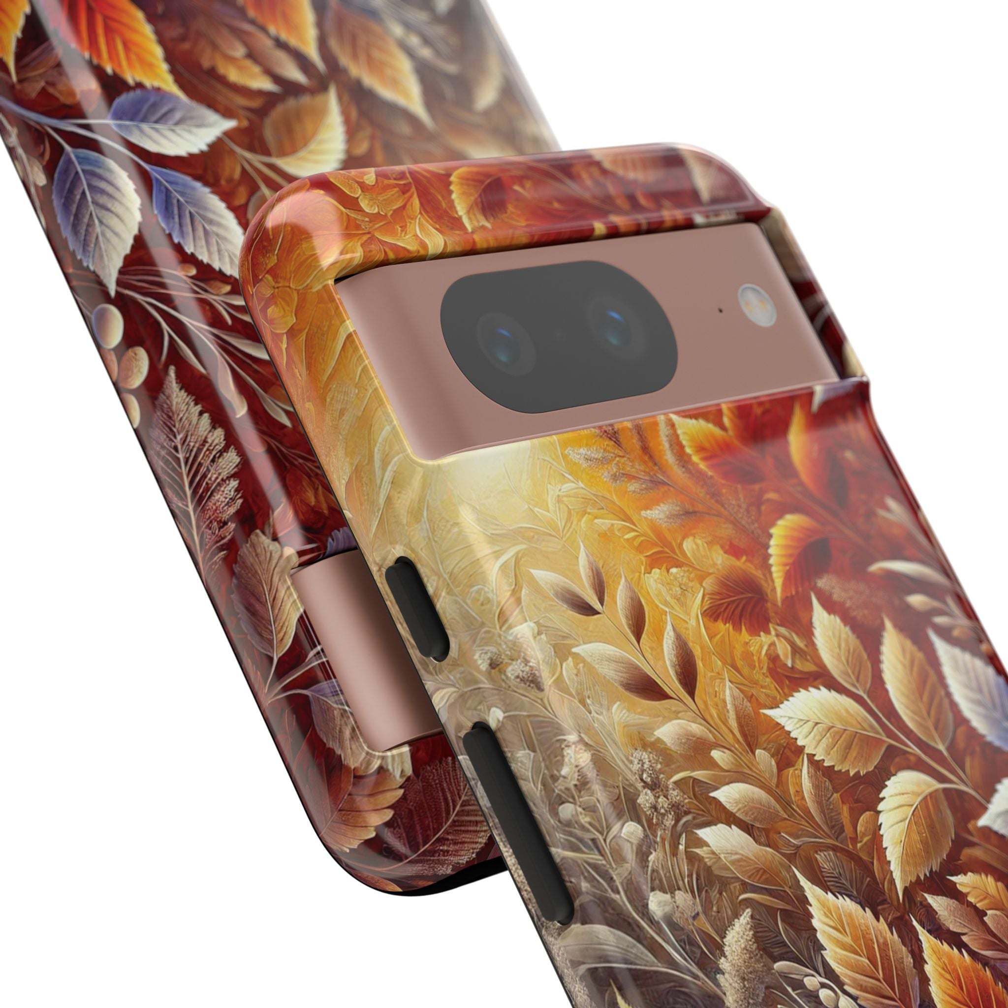 Beautiful Colorful Leaves Phone Case Vibrant Autumn Design for iPhone & Samsung, Durable Protection with Eye Catching Style, Perfect for Nature Lovers & Seasonal Charm Gift for Her