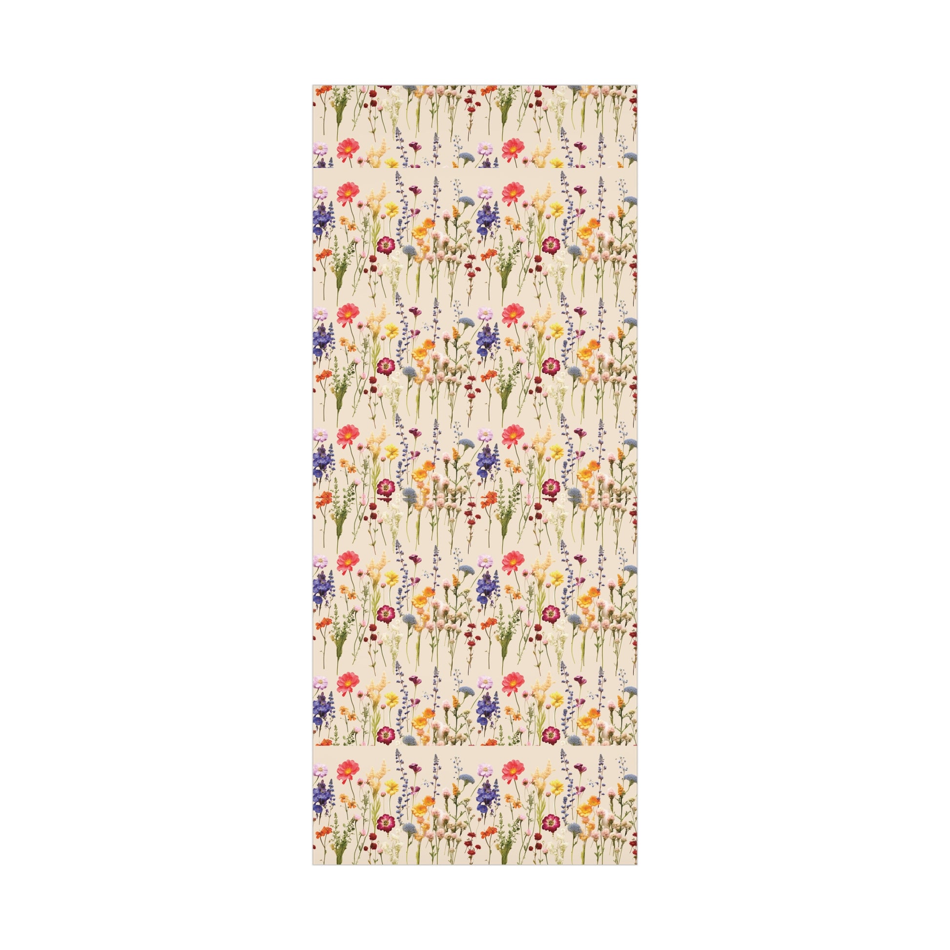 Wildflowers Press Illusion Floral Symphony Timeless Wrapping Paper Perfect for Weddings, Bridal & Baby Showers Eco-Friendly, All Occasion.