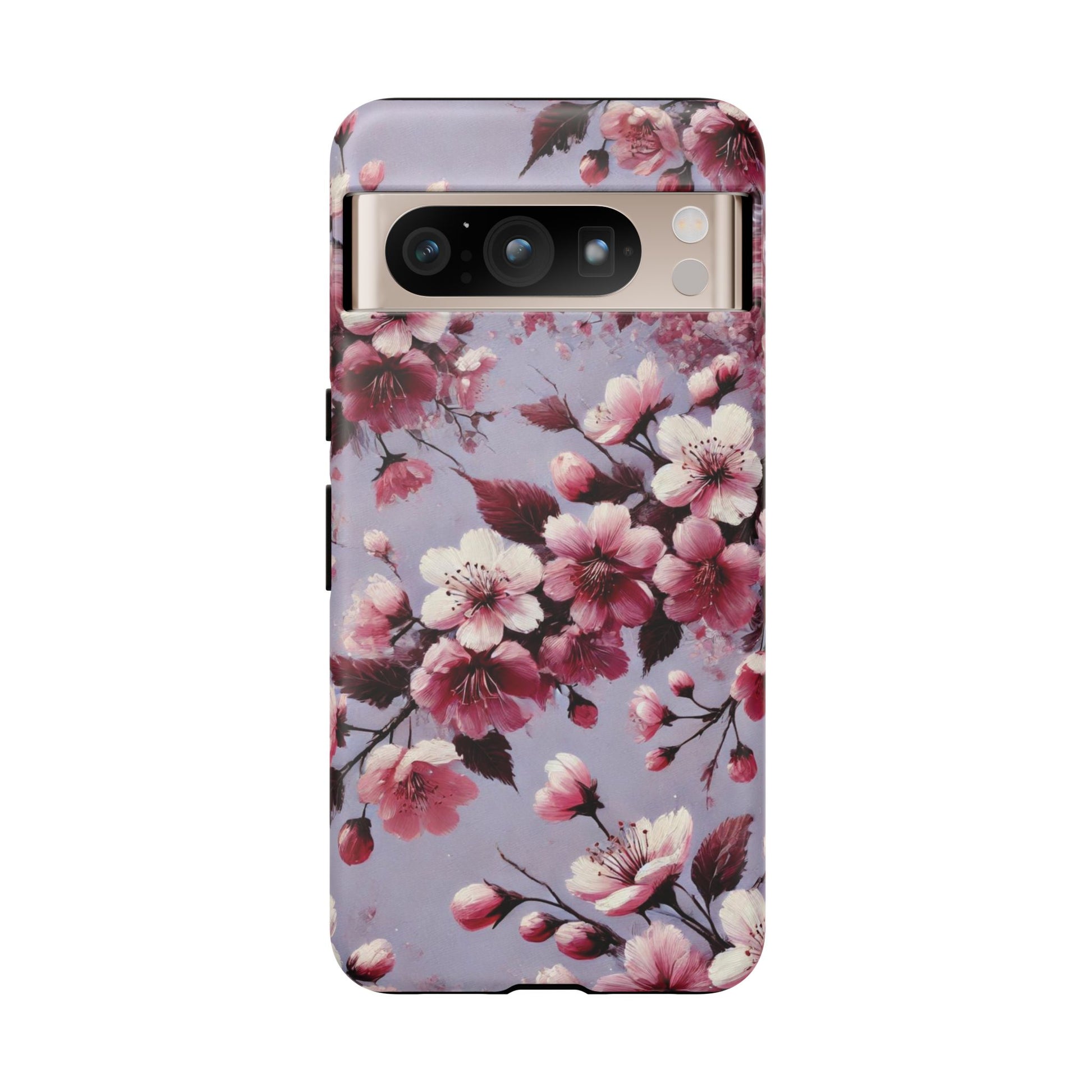 Lavender Floral Fall Phone Case for iPhone 16 pro15 14 13 12  21 23 Samsung, and Pixel | Stylish Protective Cover Gift for Her Perfect for Floral Lover
