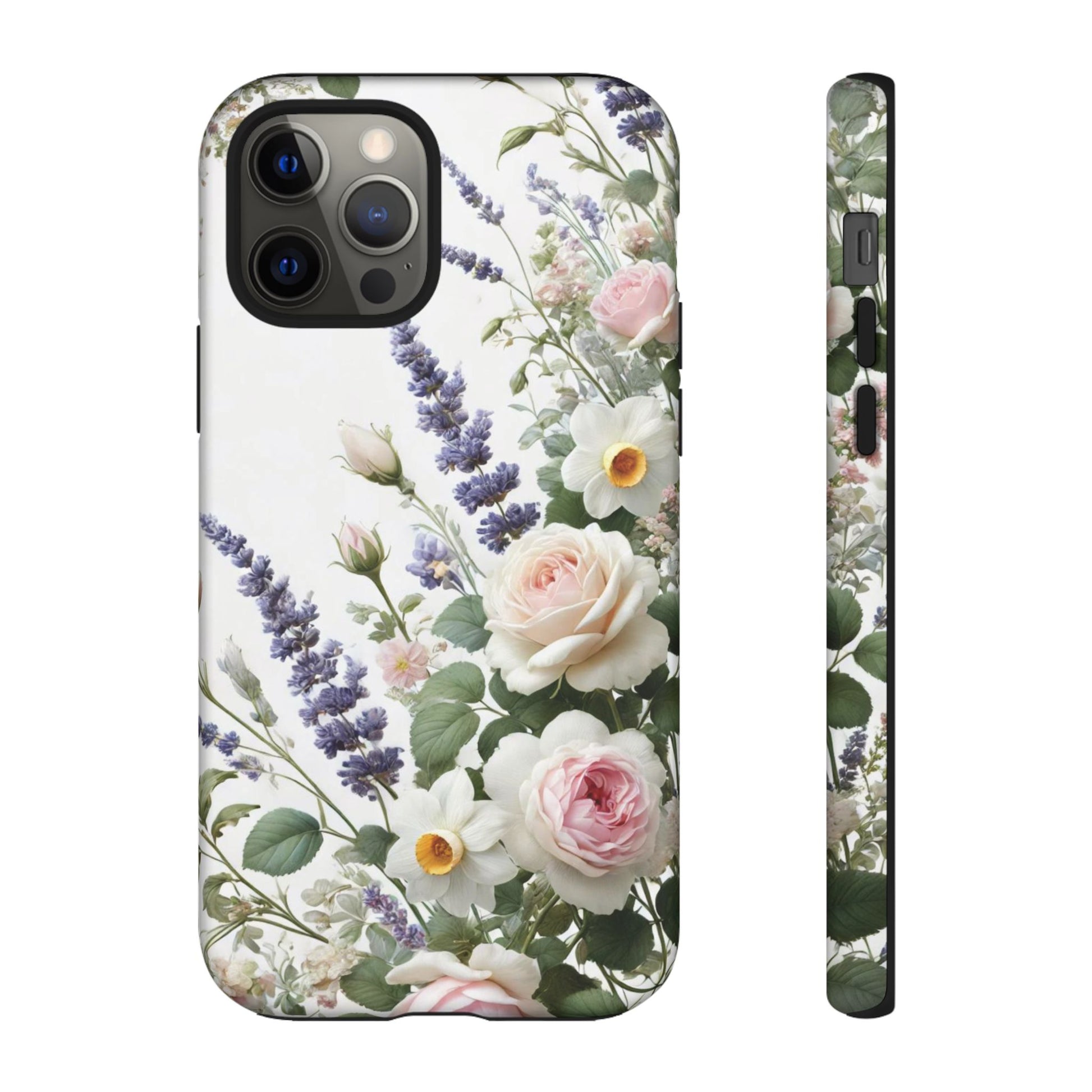 Boho Floral Fall Phone Case for iPhone 17,16  21 23 Samsung, and Pixel | Stylish Protective Cover Gift for Her Perfect for Floral Lover