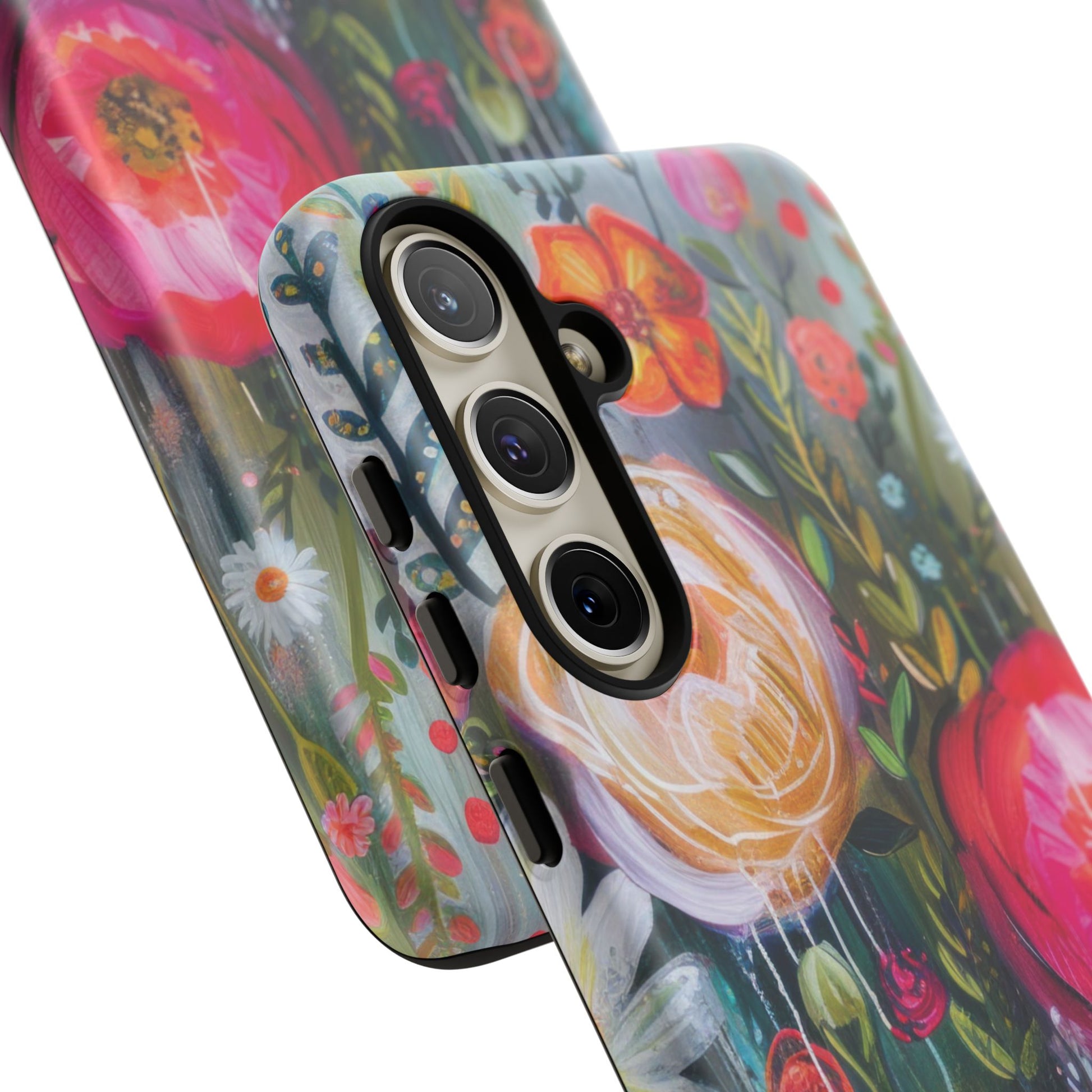 Watercolor Boho Floral Phone Case for iPhone 17 case Samsung, and Pixel | Stylish Protective Cover Gift for Her Perfect for Floral Lover