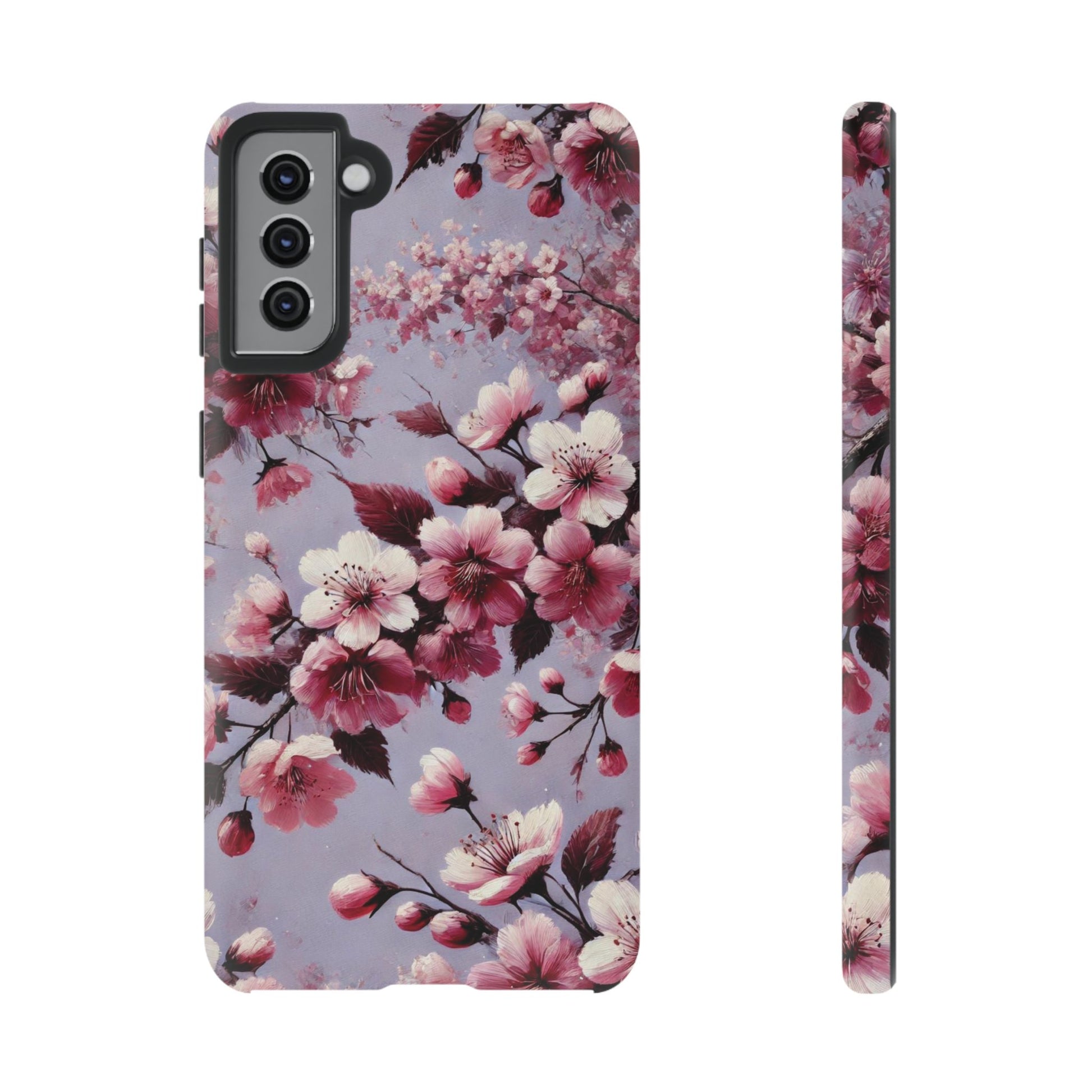 Lavender Floral Fall Phone Case for iPhone 16 pro15 14 13 12  21 23 Samsung, and Pixel | Stylish Protective Cover Gift for Her Perfect for Floral Lover