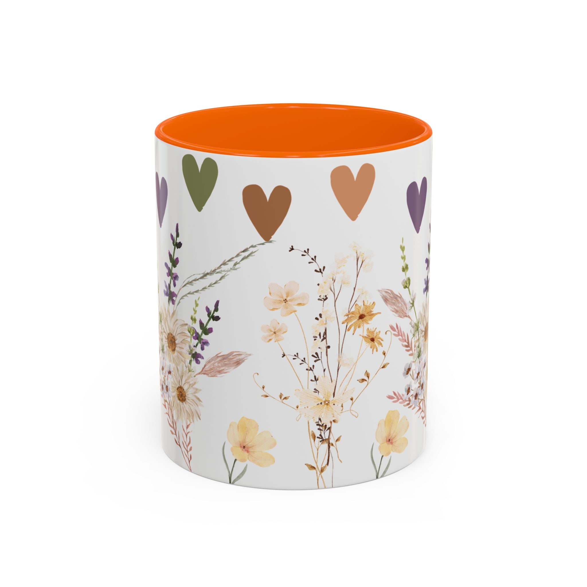 Tasse en céramique Wildflower – Cadeau élégant pour les amateurs de café ou de thé – Parfait pour la fête des mères, les anniversaires et pour ajouter du charme à toute cuisine.