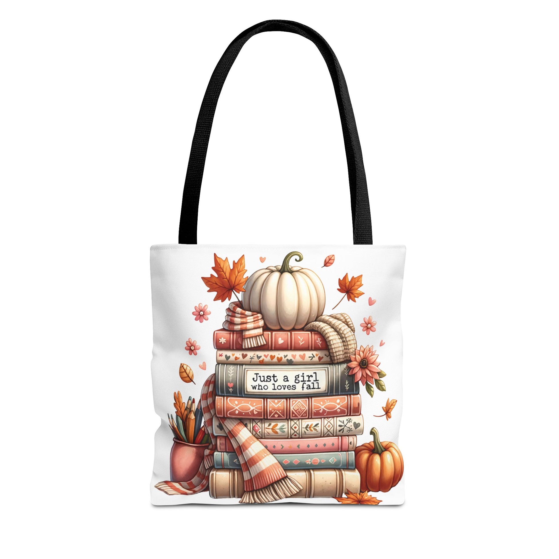 Fall Books Tote Bag - Autumn Accessory for Book Lovers - MRSBYVALLE