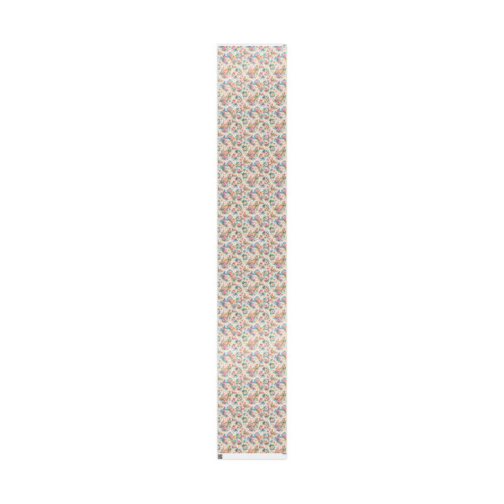 Luxury Nutcracker Christmas Wrapping Paper | Pastel Pink & Blue Holiday Gift Wrap | Elegant Winter Gift Wrap | Premium Christmas Paper