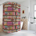 Whimsical 3D Embroidery Illusion Books on Pastel Shelves  Perfect for Book Enthusiasts', Readers, Teachers Home Decor Bridal Shower Gift Newlywed - MRSBYVALLE