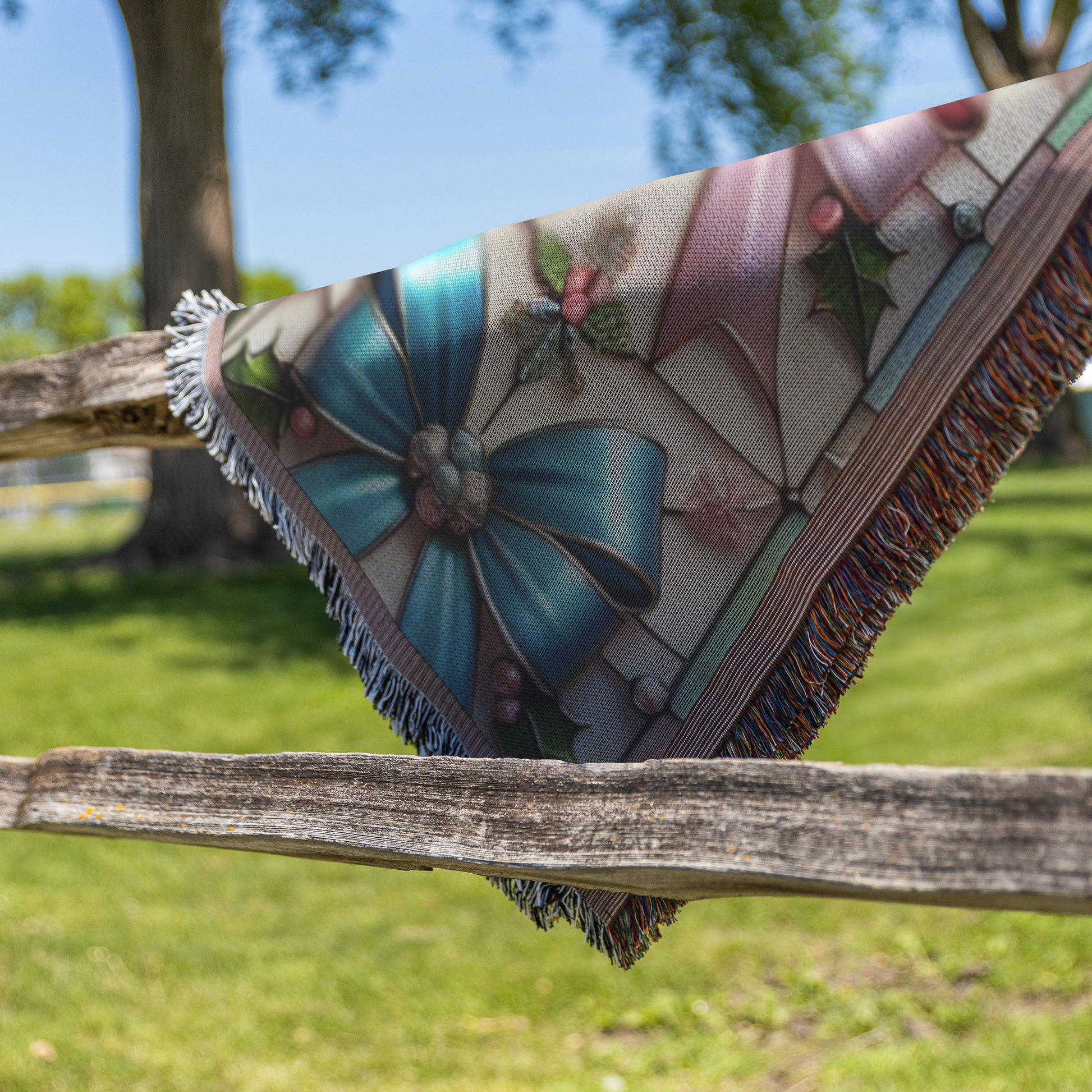 Coquette Bows Woven Blanket 50x60 - Ultra Soft and Cozy Throw Blanket for Home Decor | Perfect for Couch, Bed, and Outdoor Use | Stylish and Durable Woven Design - MRSBYVALLE