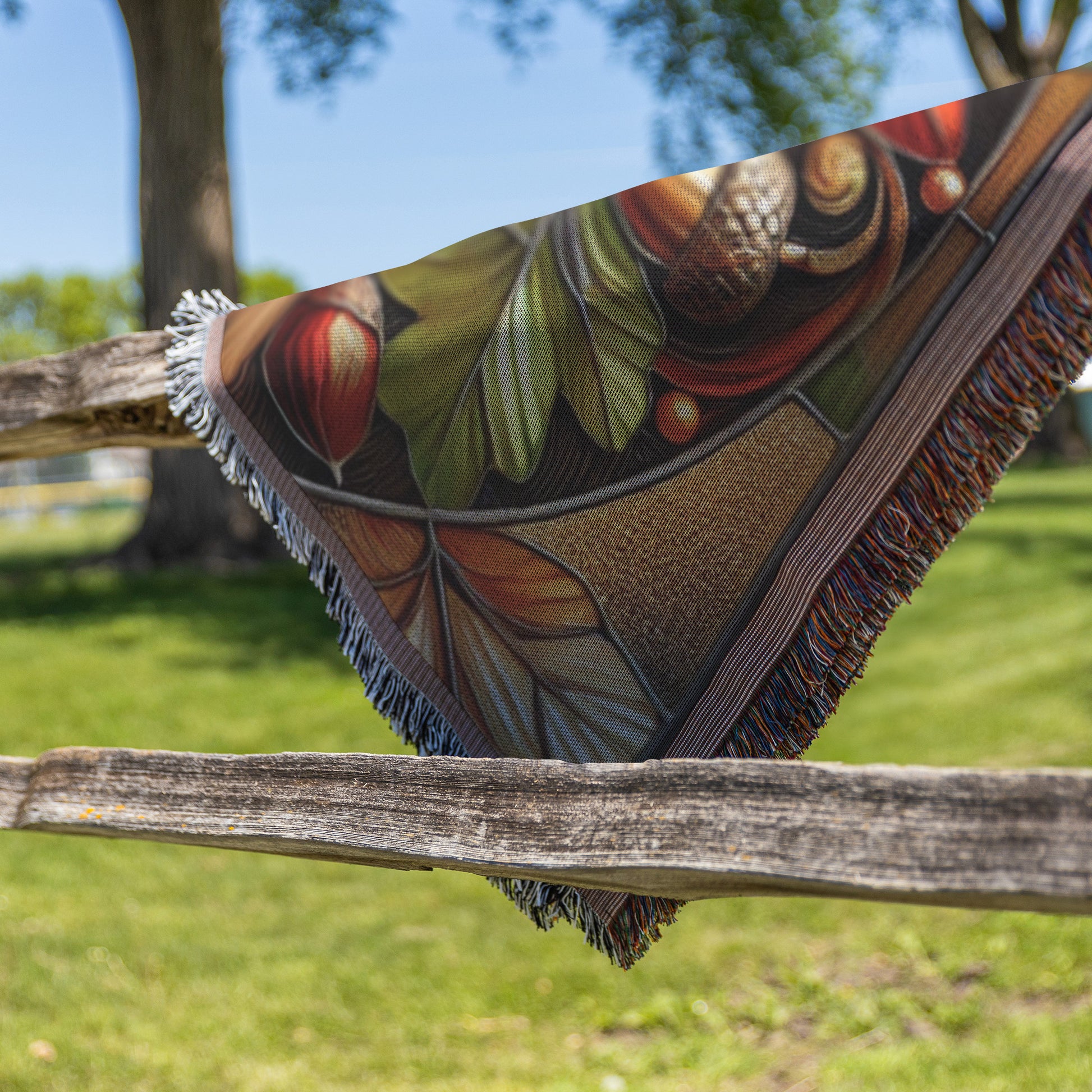Fall Woven Blanket 50x60 - Ultra Soft and Cozy Throw Blanket for Home Decor | Perfect for Couch, Bed, and Outdoor Use | Stylish and Durable Woven Design - MRSBYVALLE