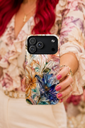 Watercolor Floral Artwork phone case | Tough Magnetic Cases