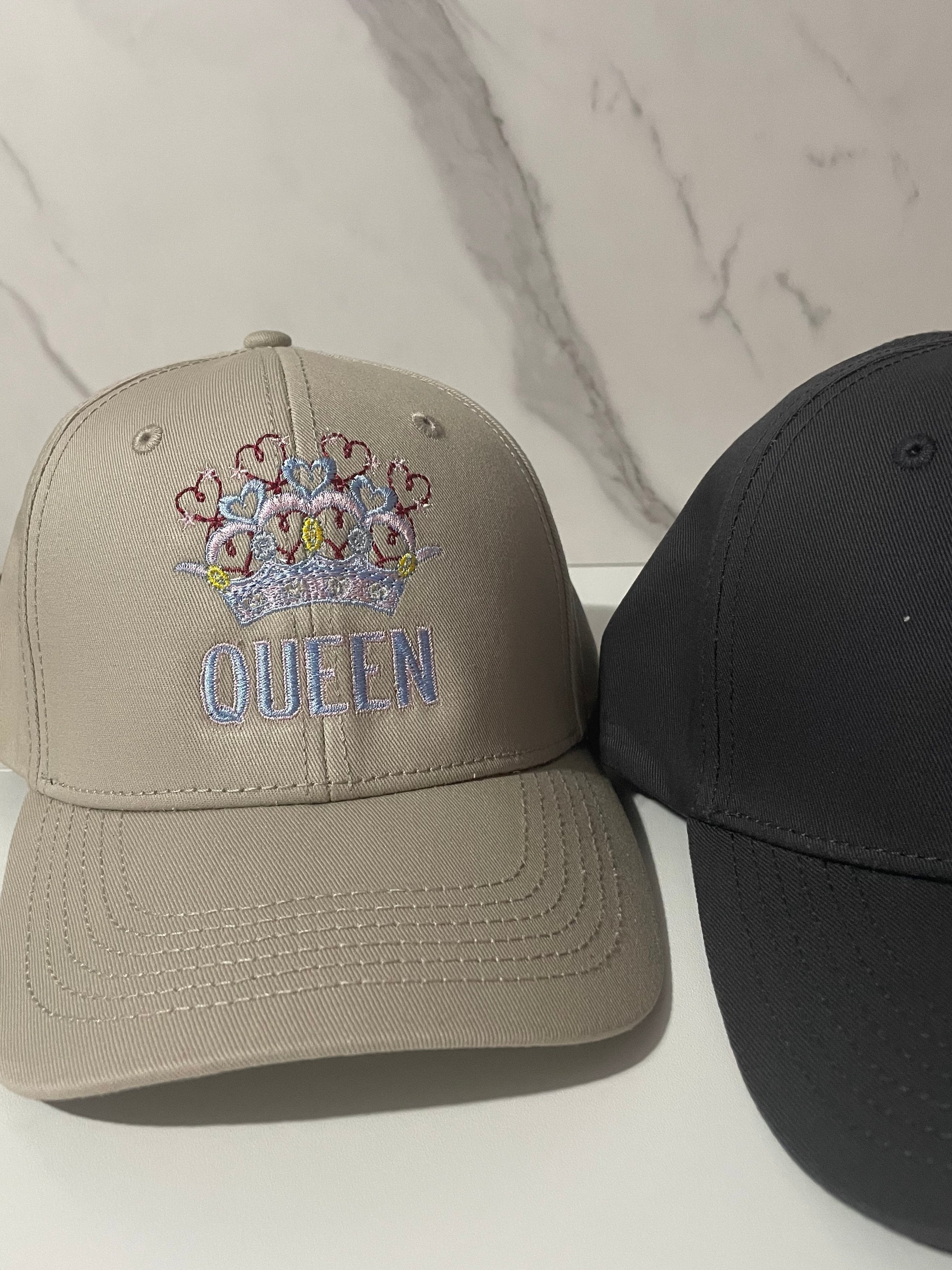 Queen Snapback Baseball Hat with Crown Design – Stylish & Adjustable Cap for Women | Trendy Headwear with Embroidered Queen Crown | Perfect Gift for Her - MRSBYVALLE