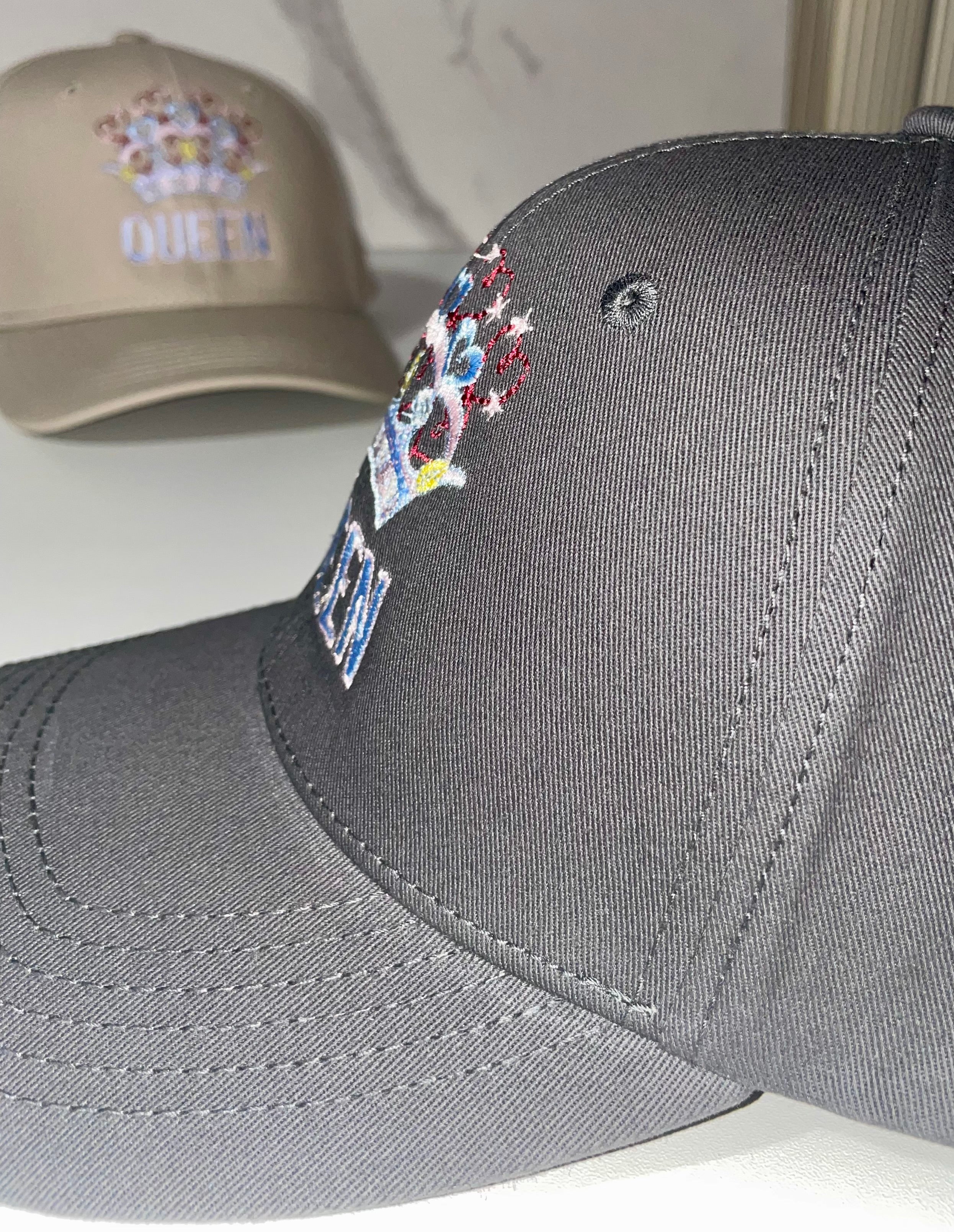 Queen Snapback Baseball Hat with Crown Design – Stylish & Adjustable Cap for Women | Trendy Headwear with Embroidered Queen Crown | Perfect Gift for Her - MRSBYVALLE