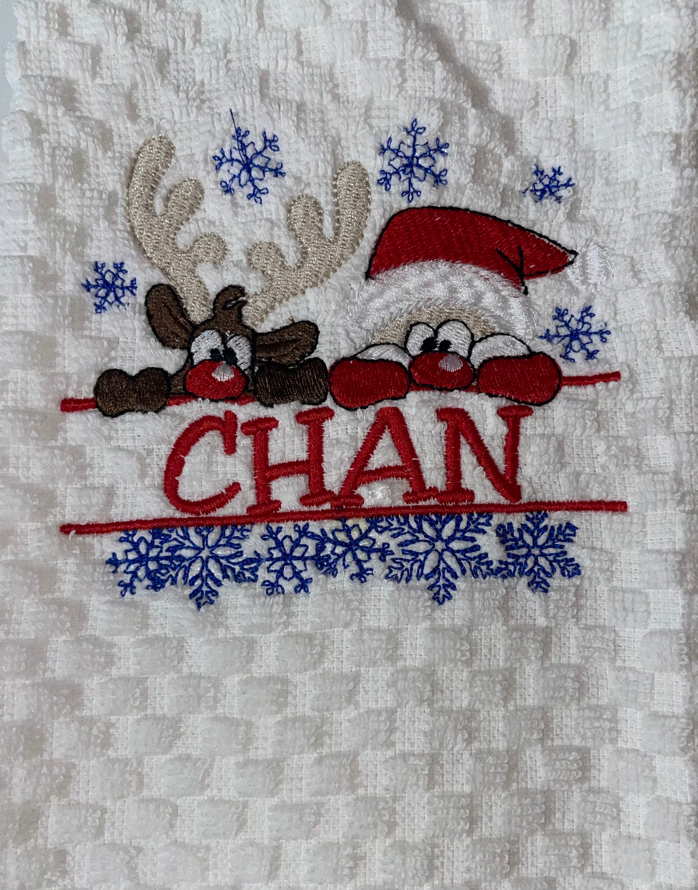 Custom Embroidered Kitchen Dish Towels - Personalized Gifts for Grandma, Mom & Loved Ones - Add Names for Unique, Heartfelt Presents for Any Occasion - MRSBYVALLE
