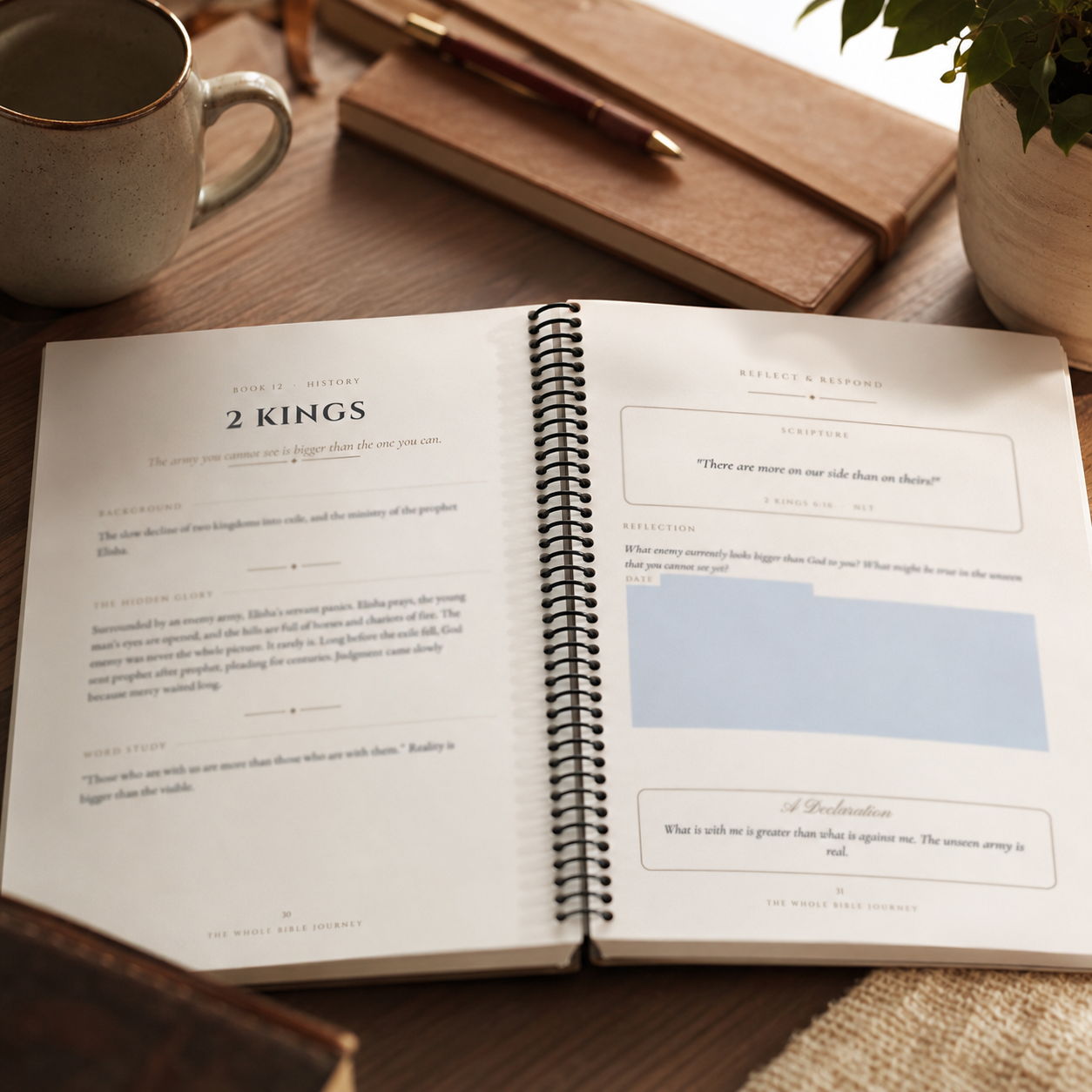 The Whole Bible Journey™ | Bible Study Journal Through All 66 Books of the Bible