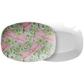 Pink Bows and Mint Platter (10x14) – A Unique Handmade Souvenir, Perfect Kitchen Gift & Americana Decor for Travel Enthusiasts Gift for Mom