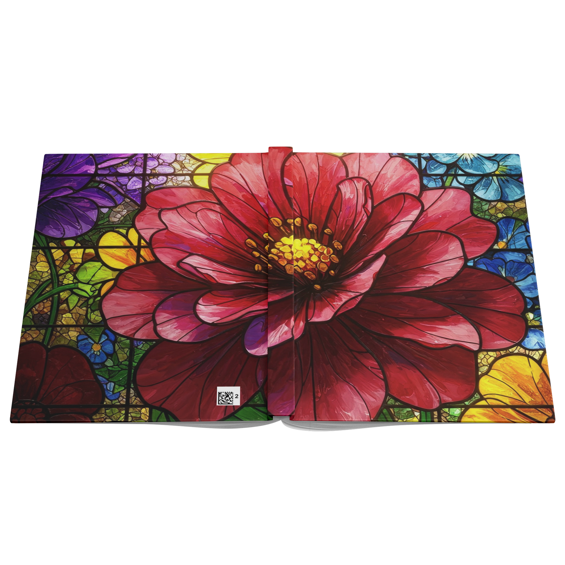 Stained_Glass_Illusion_Hardcover_Journal_Open_Cover_Flat_Mockup.png