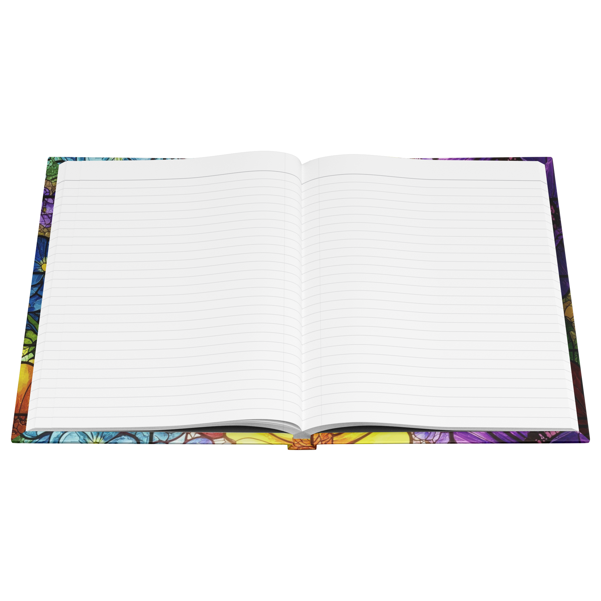Stained_Glass_Illusion_Hardcover_Journal_Open_Pages_Flat_Mockup.png
