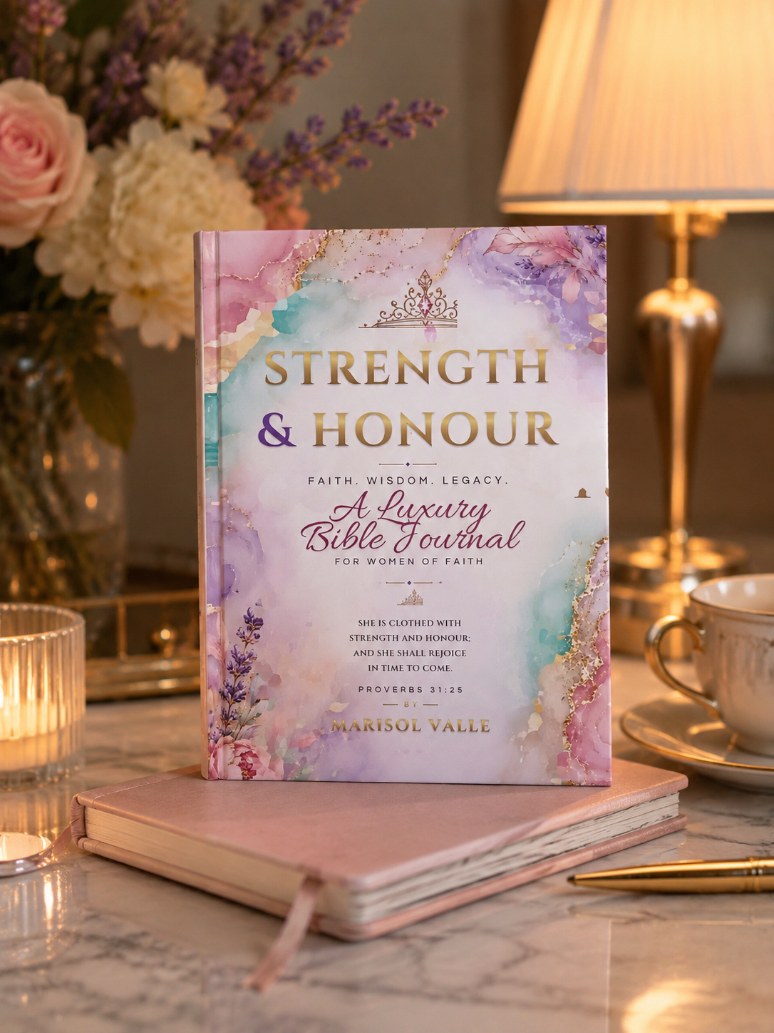 Strength & Honour: Luxury KJV Bible & Prayer Journal for Christian Women