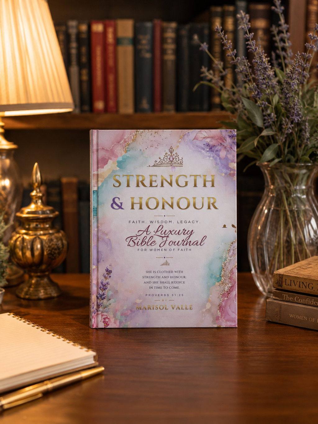 Strength & Honour: Luxury KJV Bible & Prayer Journal for Christian Women