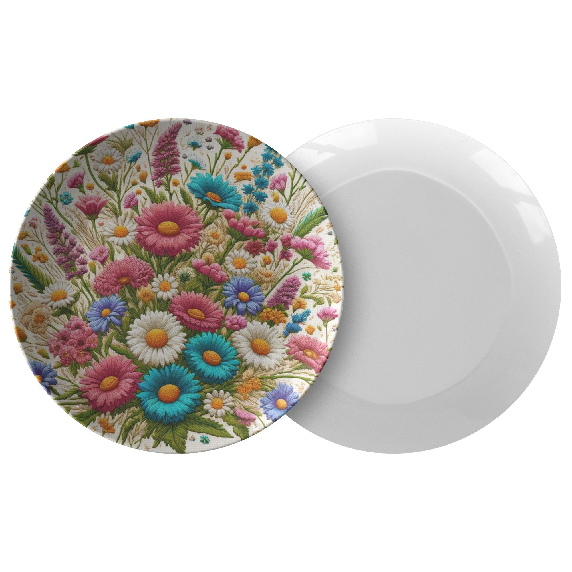 Wildflower Meadow 10-Inch Durable Plate for Elegant Dining and Celebratory Gatherings - MRSBYVALLE