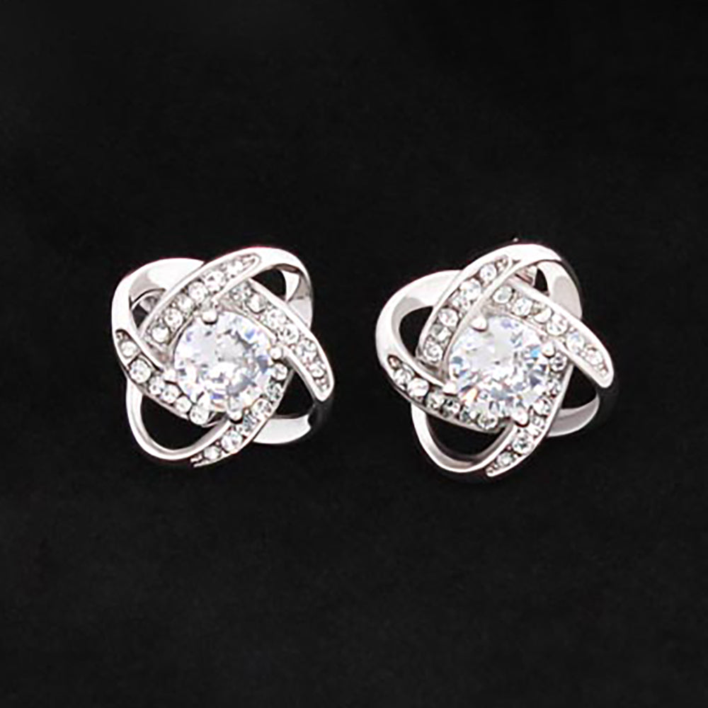 Love Knot Stud Earrings - MRSBYVALLE