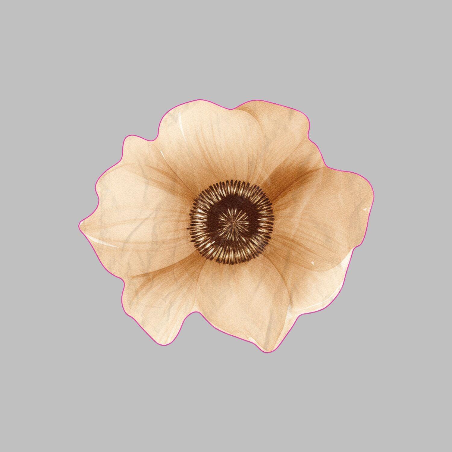 Beach Towel Beach Bliss Beige Flower Shaped Towel for Stylish Summer Lounging Perfect for Beach Trips, Poolside Relaxation, and Tropical Escapes - MRSBYVALLE