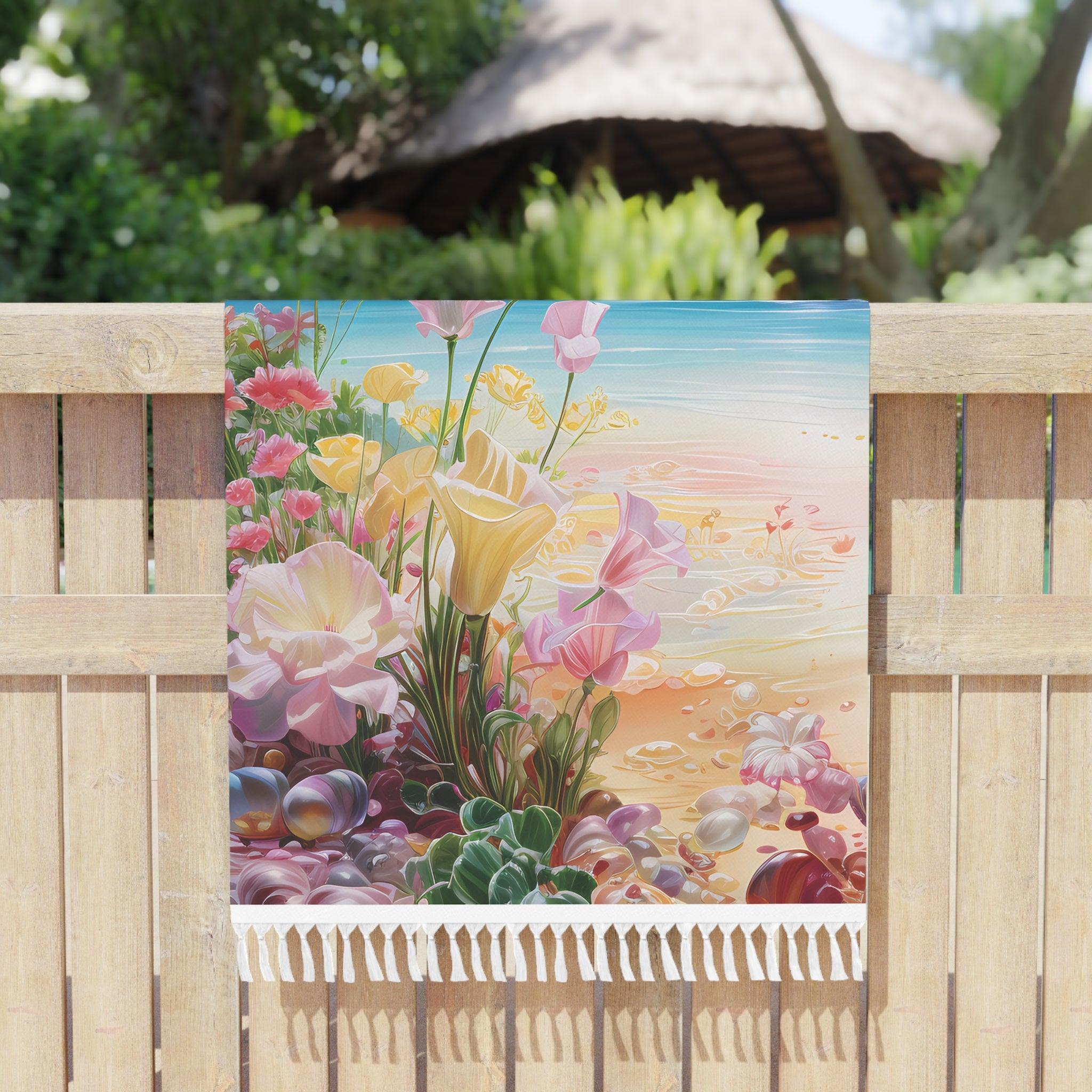 Beach Towel Boho Bliss with Our Beach Cloth Towel Embrace Bohemian Vibes by the Sea Boho Beach Cloth, Travel Towel Vacation, Housewarming Gift - MRSBYVALLE