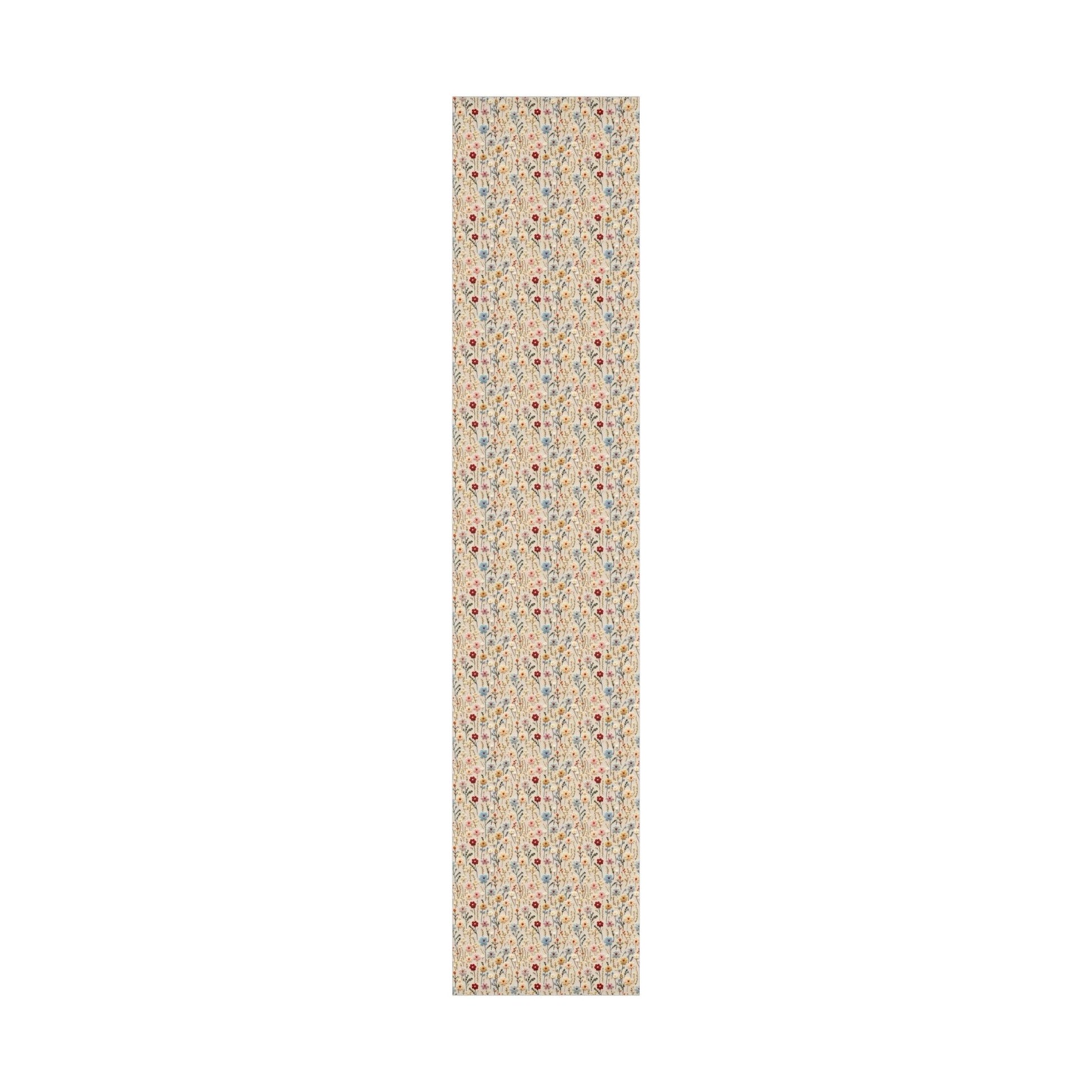 BOHO 3D Illusion Wildflowers Gift Wrap it's Perfect for Weddings, Bridal & Baby Showers Eco-Friendly, Vibrant Design in Matte/Satin, All Occasion - MRSBYVALLE