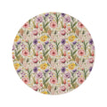 BOHO Wildflowers Round Rug Whimsical Charm to Your Home Decor, Housewarming Gift Newlywed New House Rug interior Designer - MRSBYVALLE