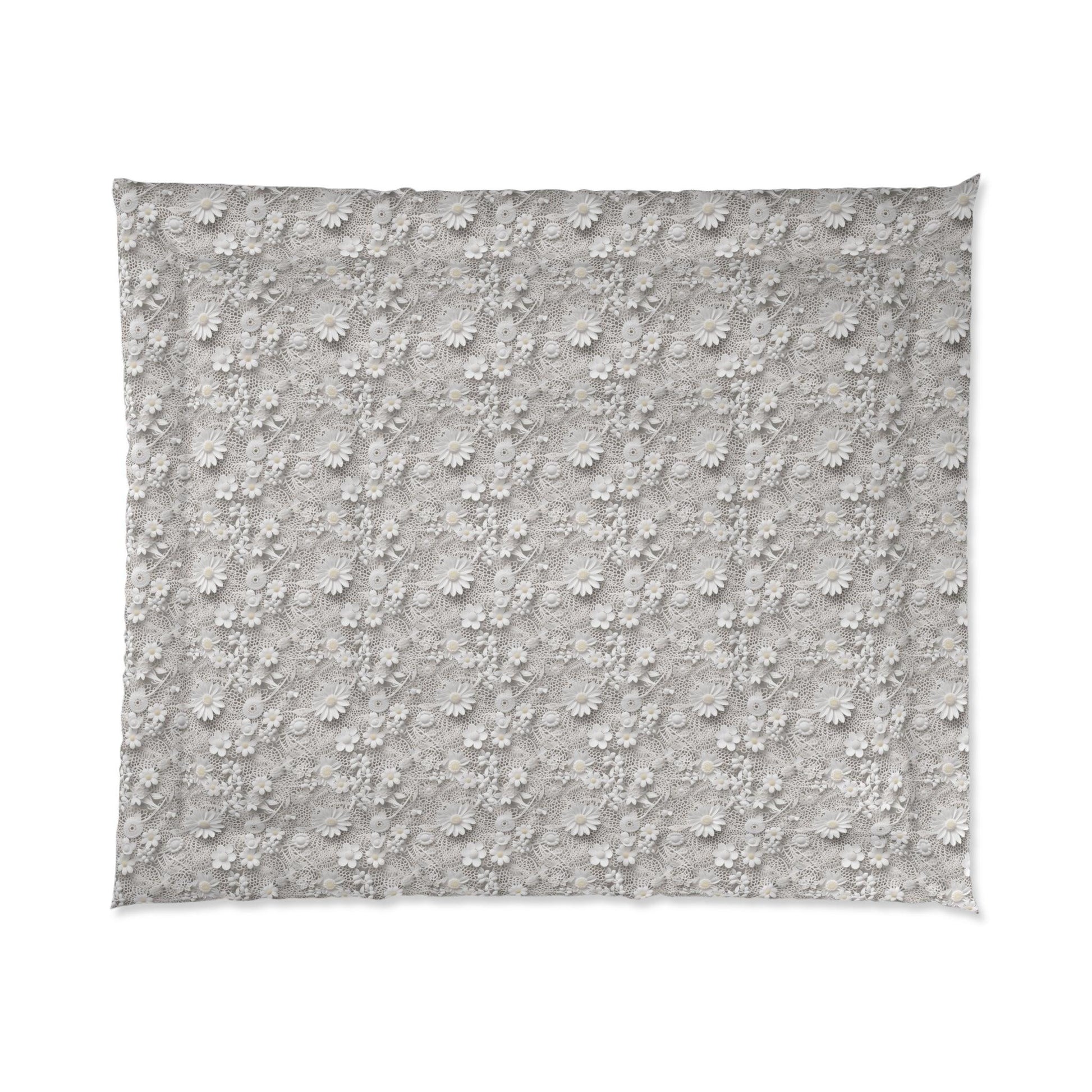 Comforter Luxurious White 104x88 Inches of Plush Perfection for Your Dream Bedroom Comforter Housewarming, New House Gift - MRSBYVALLE