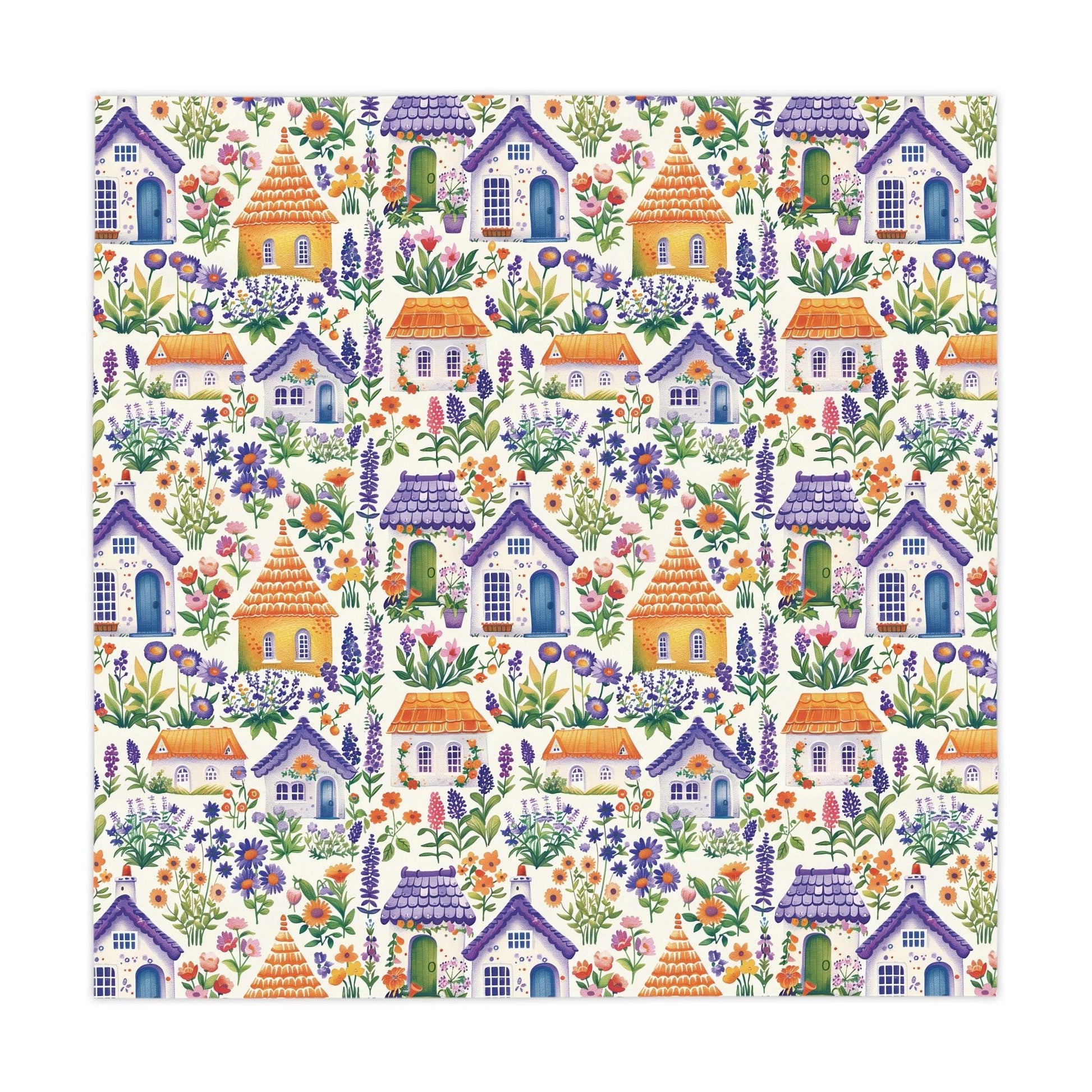 Enchanting Cottagecore Garden Homes Tablecloth Perfect for Rustic Elegance and Nature-Inspired Dining Elegant Home, Weddings, Birthdays all Events Durable & Stylish for All Occasions - MRSBYVALLE