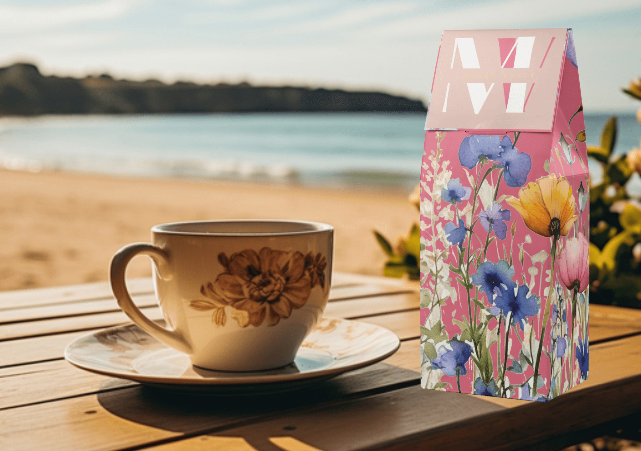 Exquisite Bitterroot Blend - Dark French Roast Coffee, 12 oz Ground Floral Aromas & Intense Flavors, Perfect Morning, Coffee Lover Perfect Gift - MRSBYVALLE