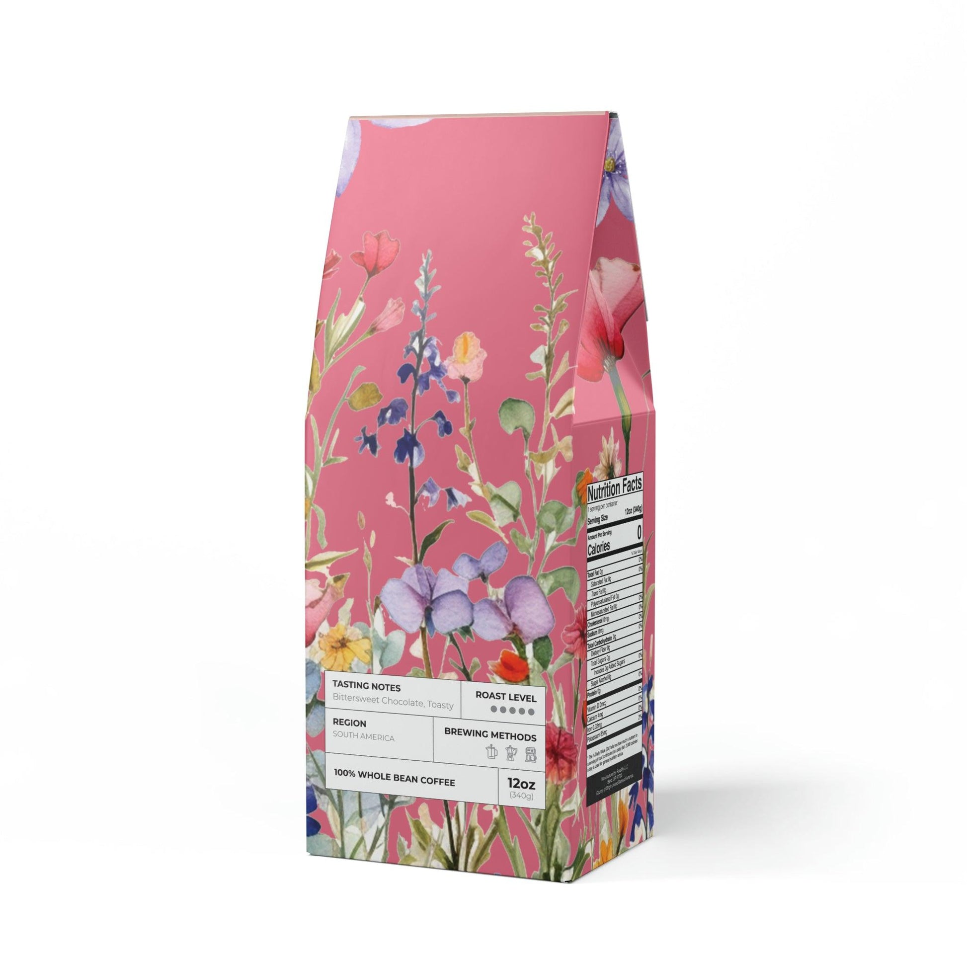 Exquisite Bitterroot Blend - Dark French Roast Coffee, 12 oz Ground Floral Aromas & Intense Flavors, Perfect Morning, Coffee Lover Perfect Gift - MRSBYVALLE