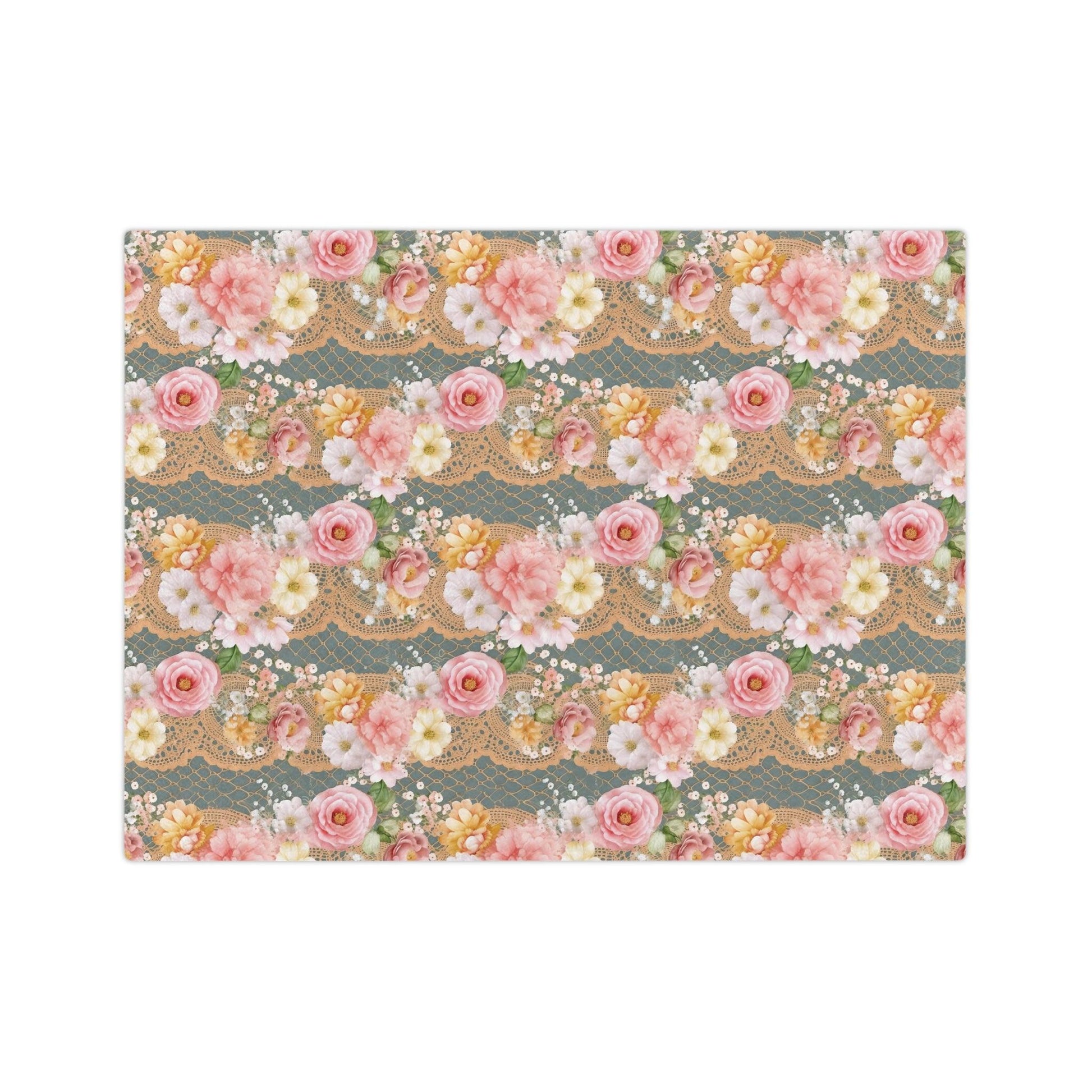 Floral Pink Velveteen Microfiber Blanket Pink Dreams 3D Illusion Floral Velveteen Microfiber Blanket Luxurious Comfort Meets Enchanting Design Housewarming Gift Throw - MRSBYVALLE