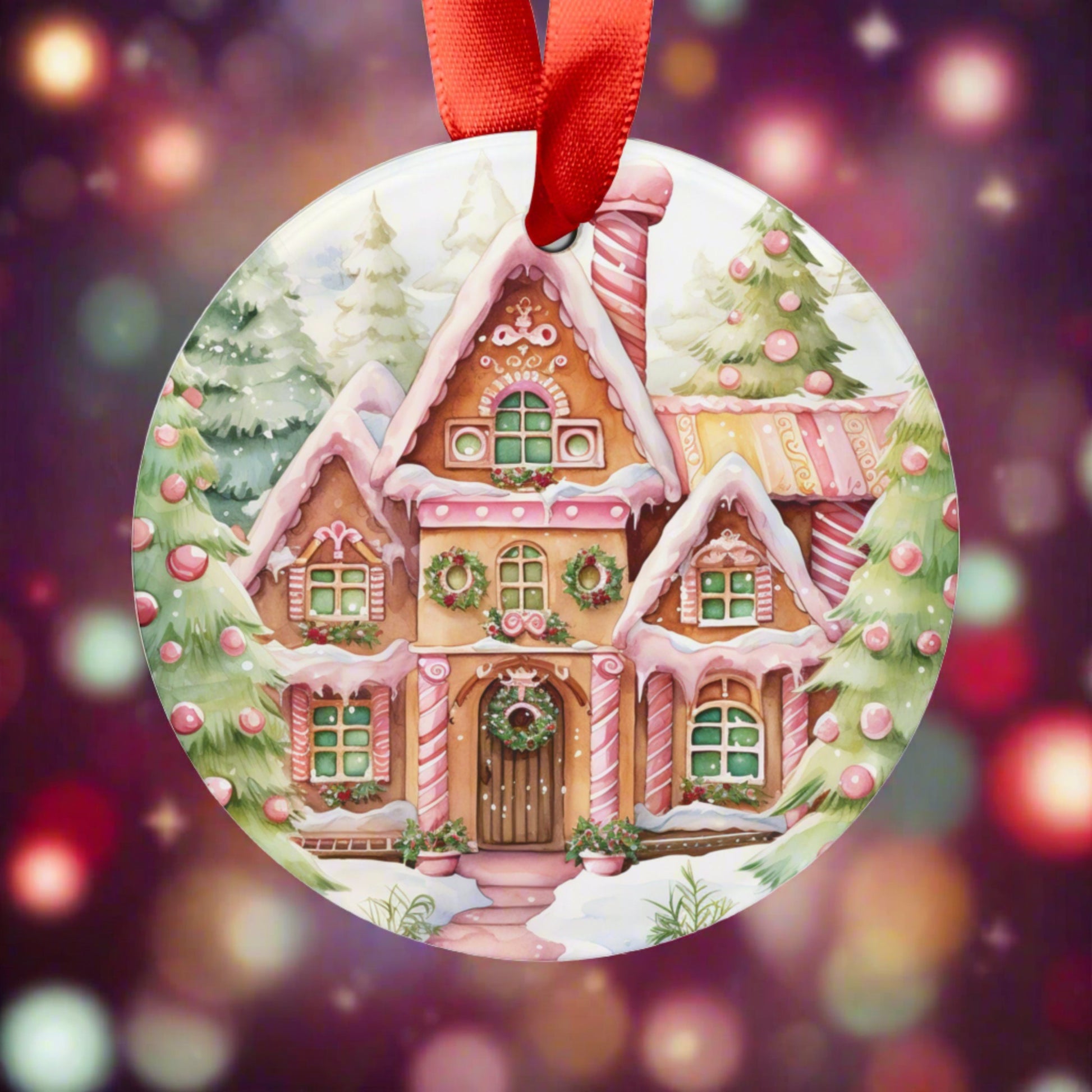 Sweet as Gingerbread, Strong as Coffee Cherished Christmas Ornament| Home Decor| Gift for Her| Gingerbread Decor |Coworkers Gift| Newlywed - MRSBYVALLE