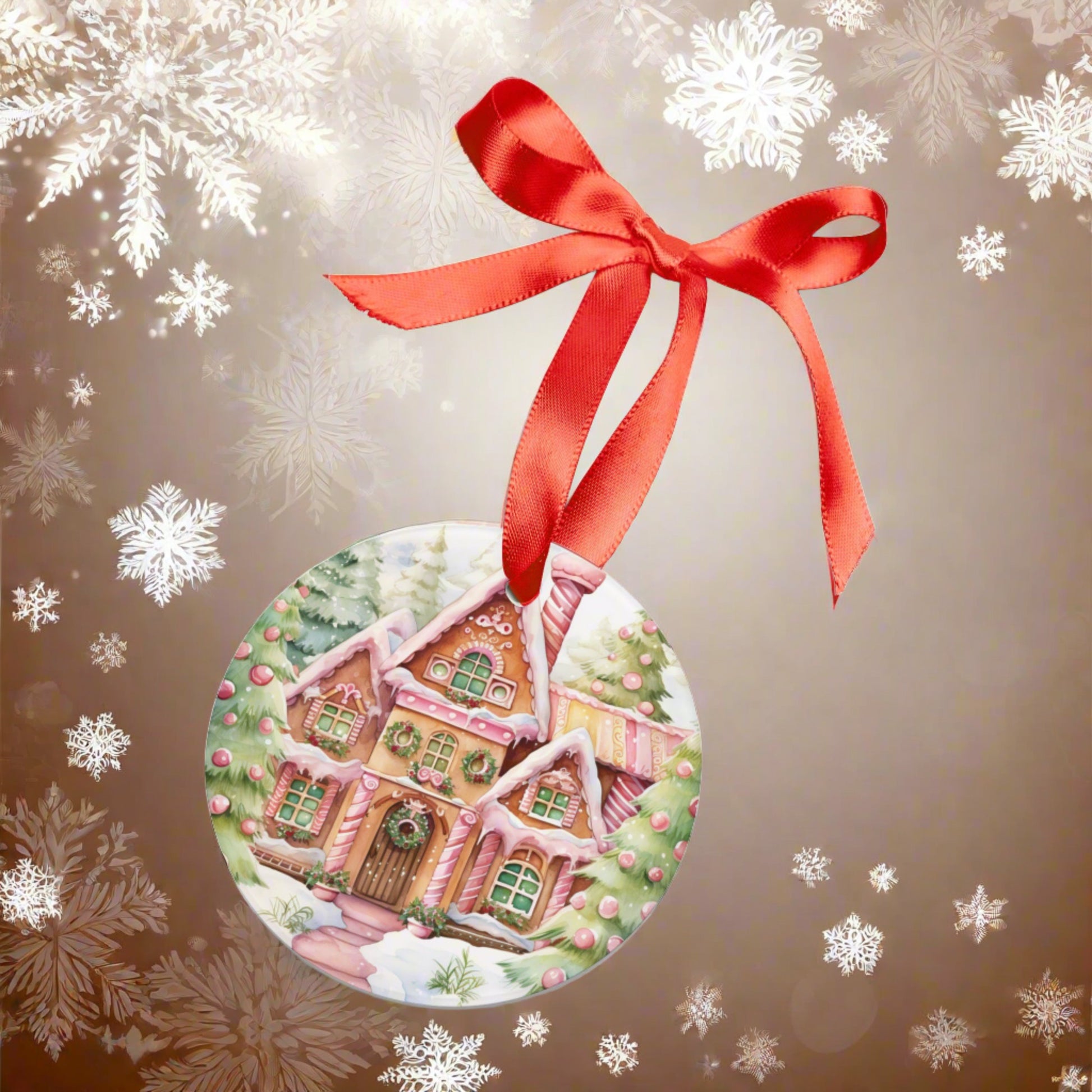 Sweet as Gingerbread, Strong as Coffee Cherished Christmas Ornament| Home Decor| Gift for Her| Gingerbread Decor |Coworkers Gift| Newlywed - MRSBYVALLE