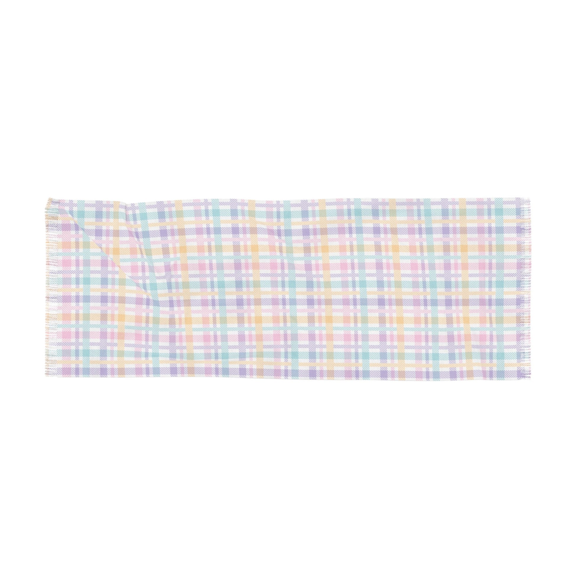 Pastel Charming Scarf A Timeless Fashion Lightweight Pastel Elegant Versatile in Soft Colors Timeless for Party, Wedding all occasion - MRSBYVALLE
